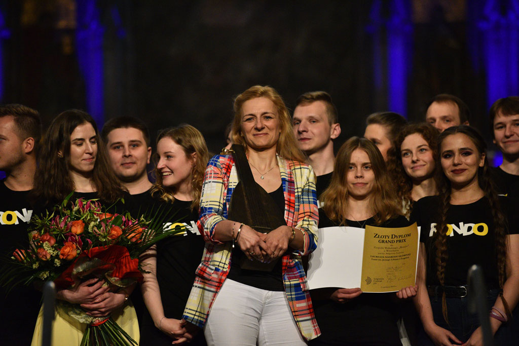 Zespół Wokalny Rondo po raz drugi laureatem Grand Prix Cantatu