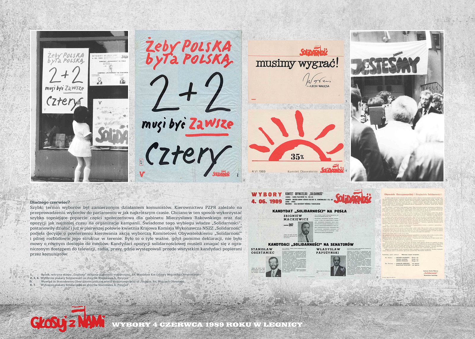 „Głosuj z nami. Wybory 4 czerwca 1989 roku w Legnicy”