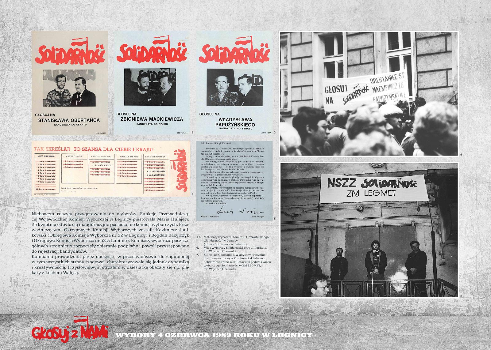 „Głosuj z nami. Wybory 4 czerwca 1989 roku w Legnicy”