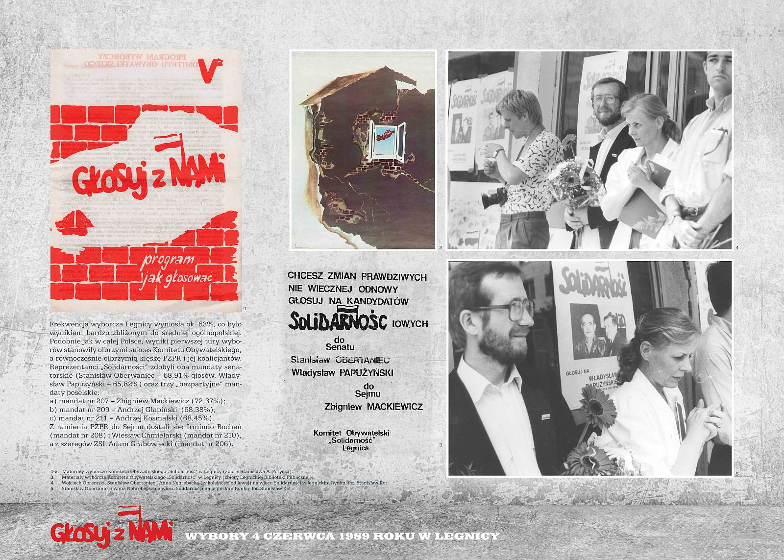 „Głosuj z nami. Wybory 4 czerwca 1989 roku w Legnicy”