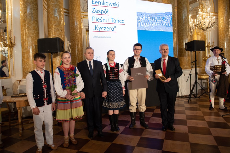Łemkowski Zespół Kyczera z nagrodą im. Oskara Kolberga
