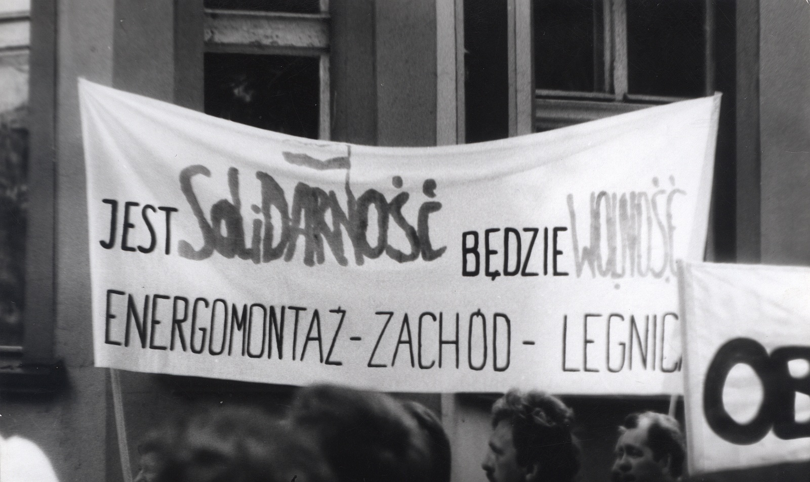 Kampania wyborcza i plakaty KO Solidarność