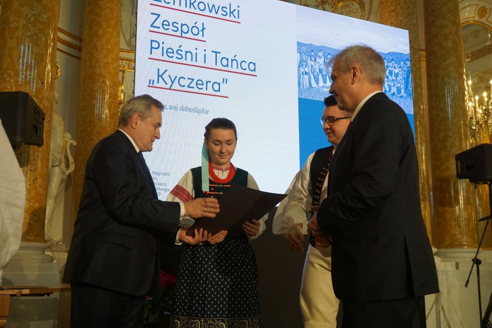 Łemkowski Zespół Kyczera z nagrodą im. Oskara Kolberga
