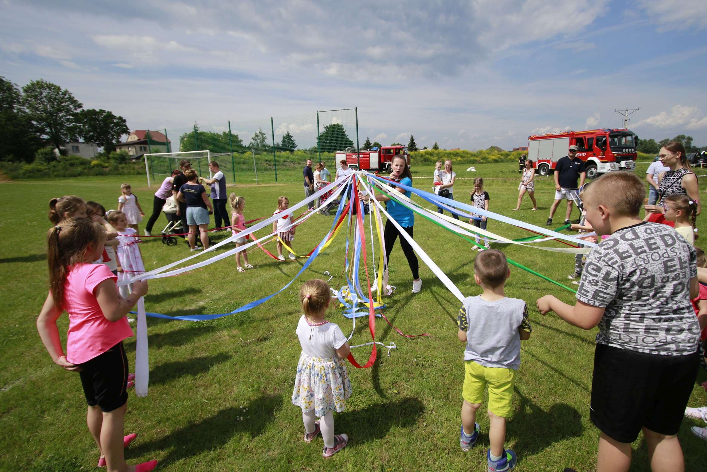 Słoneczny pełen atrakcji Dzień Dziecka w Miłkowicach