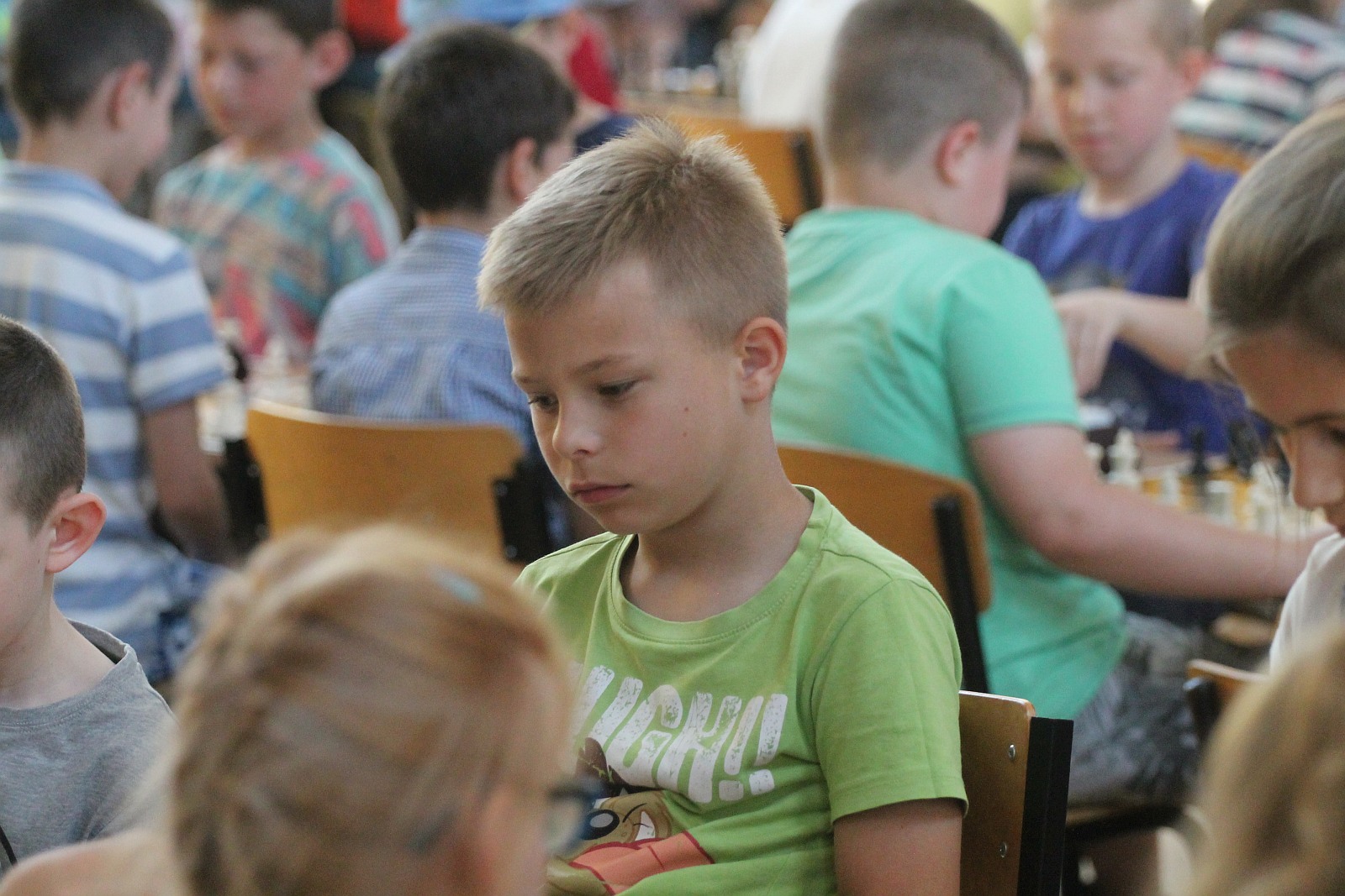 Legniczanie daja mata. Turniej szachowy dla dzieci