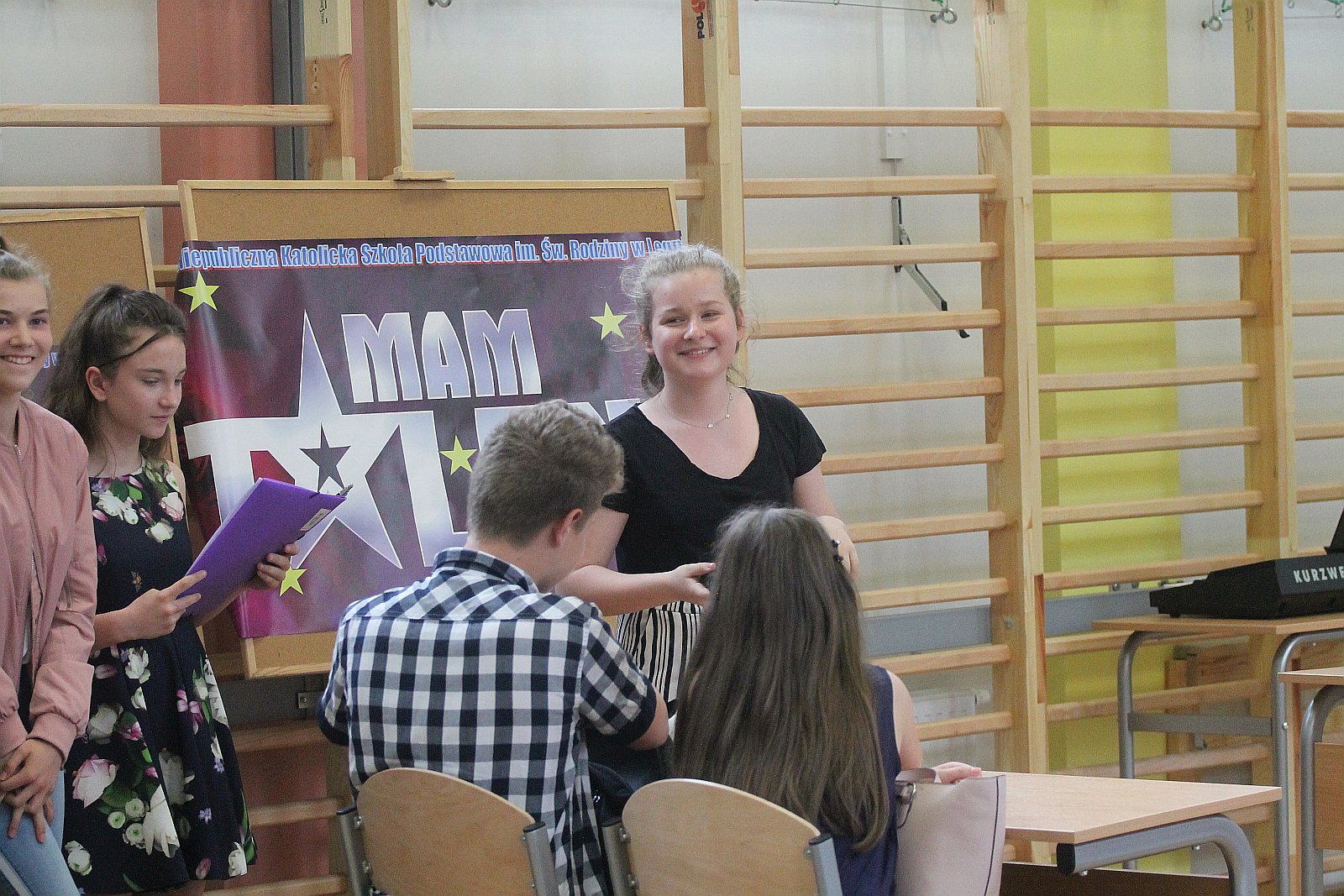 Konkurs Mam Talent dla uczniów Szkoły Katolickiej św. Rodziny