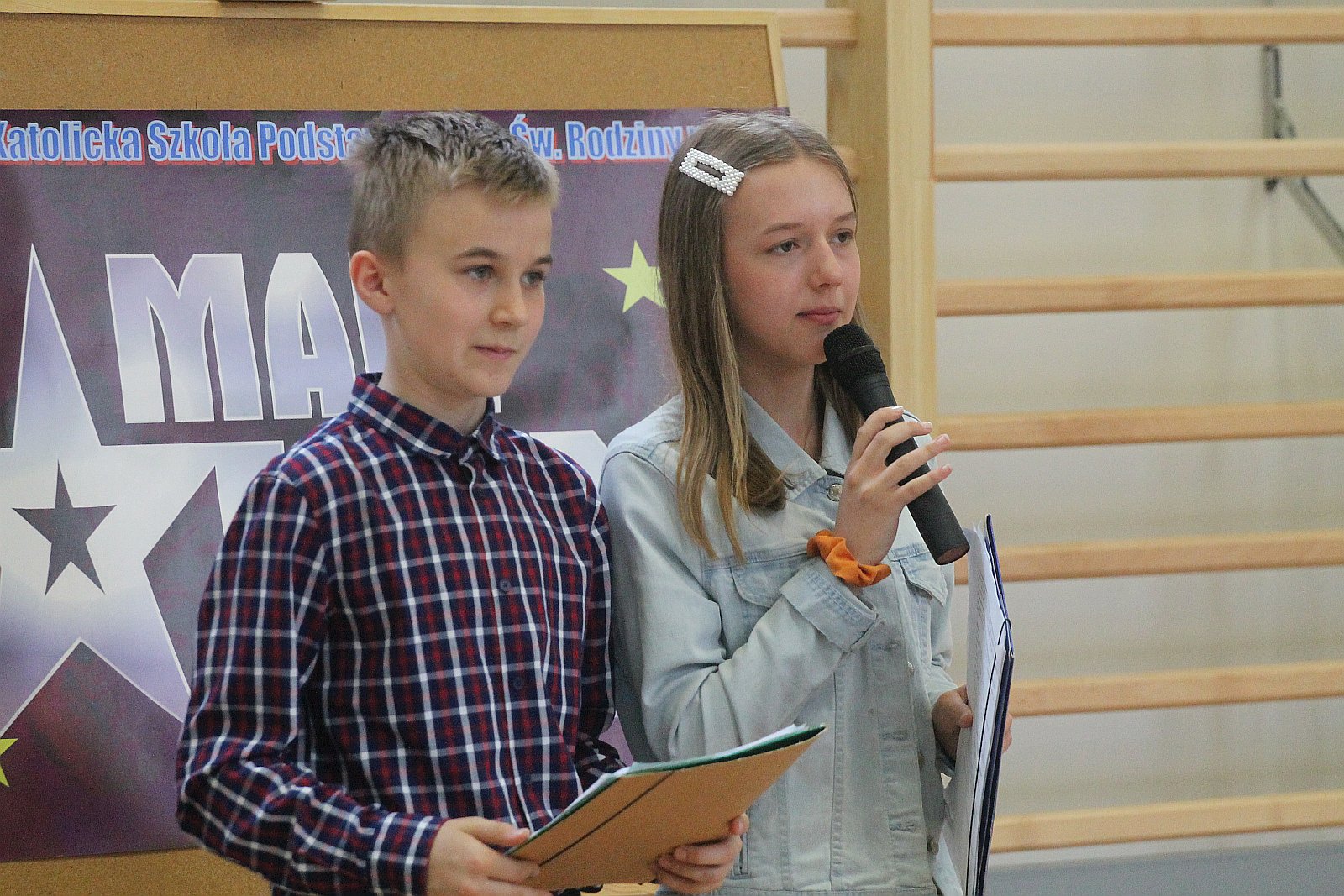 Konkurs Mam Talent dla uczniów Szkoły Katolickiej św. Rodziny