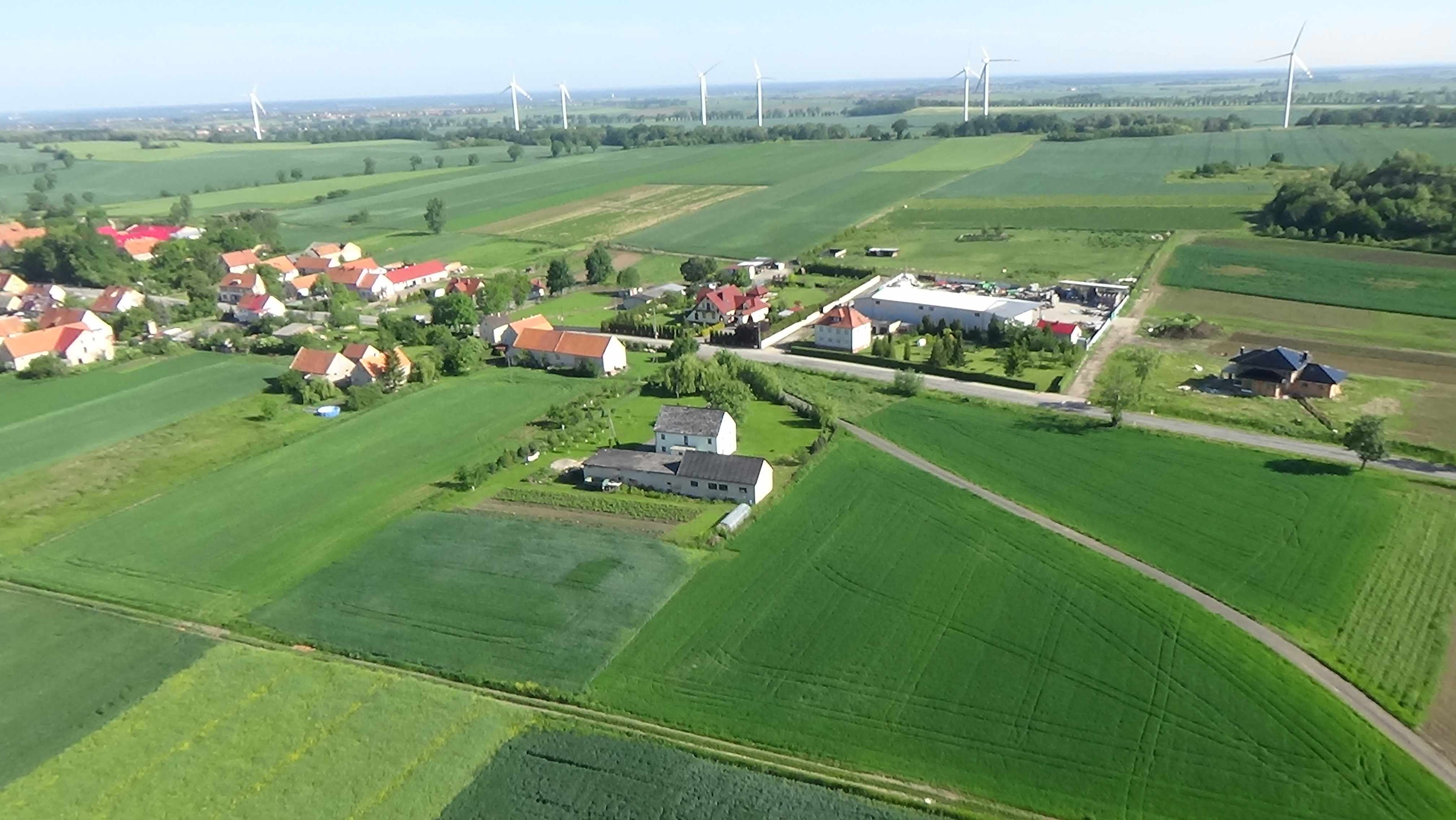 Taczalin z lotu ptaka. Zobacz jak wygląda wioska    
