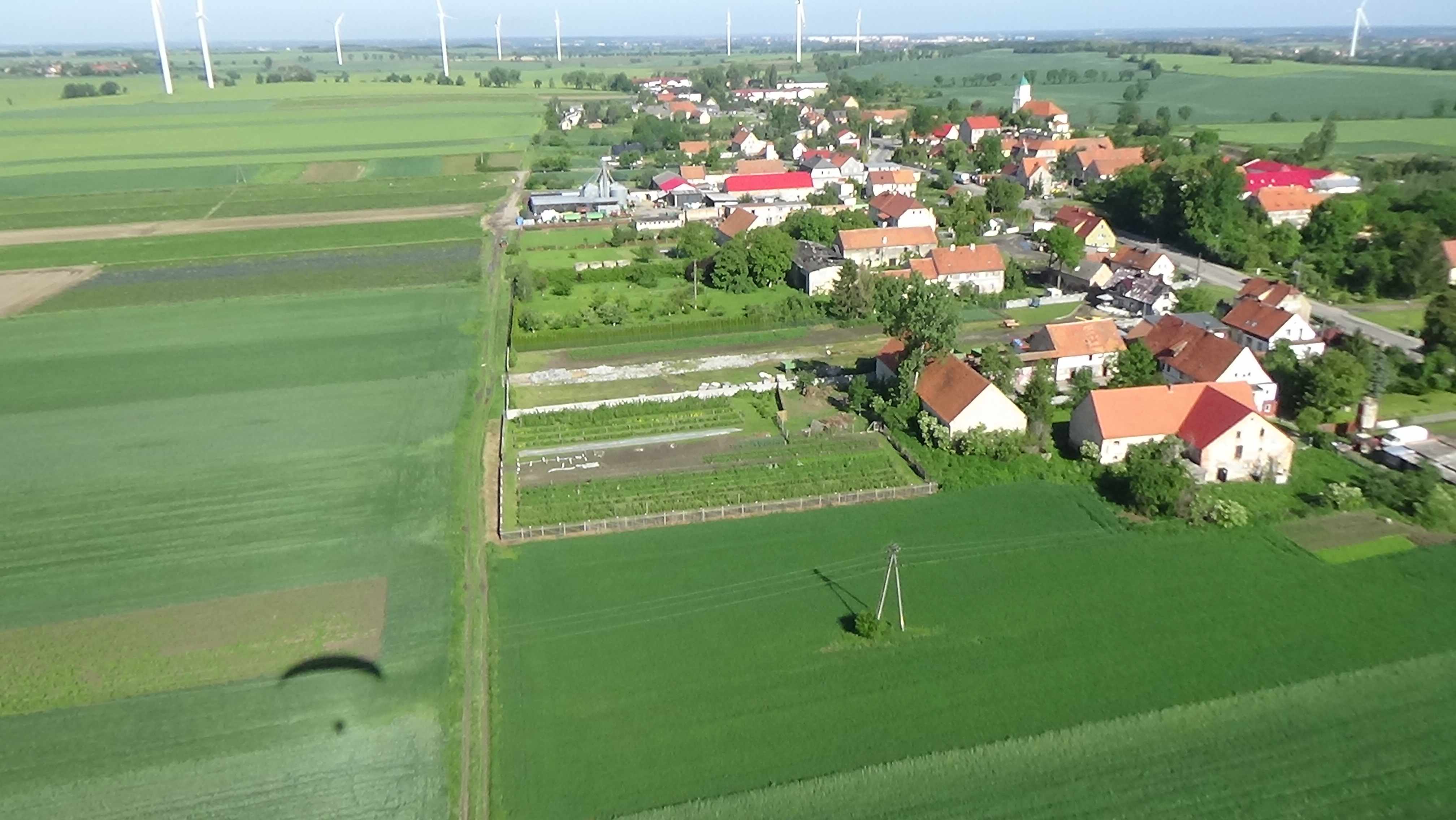 Taczalin z lotu ptaka. Zobacz jak wygląda wioska    
