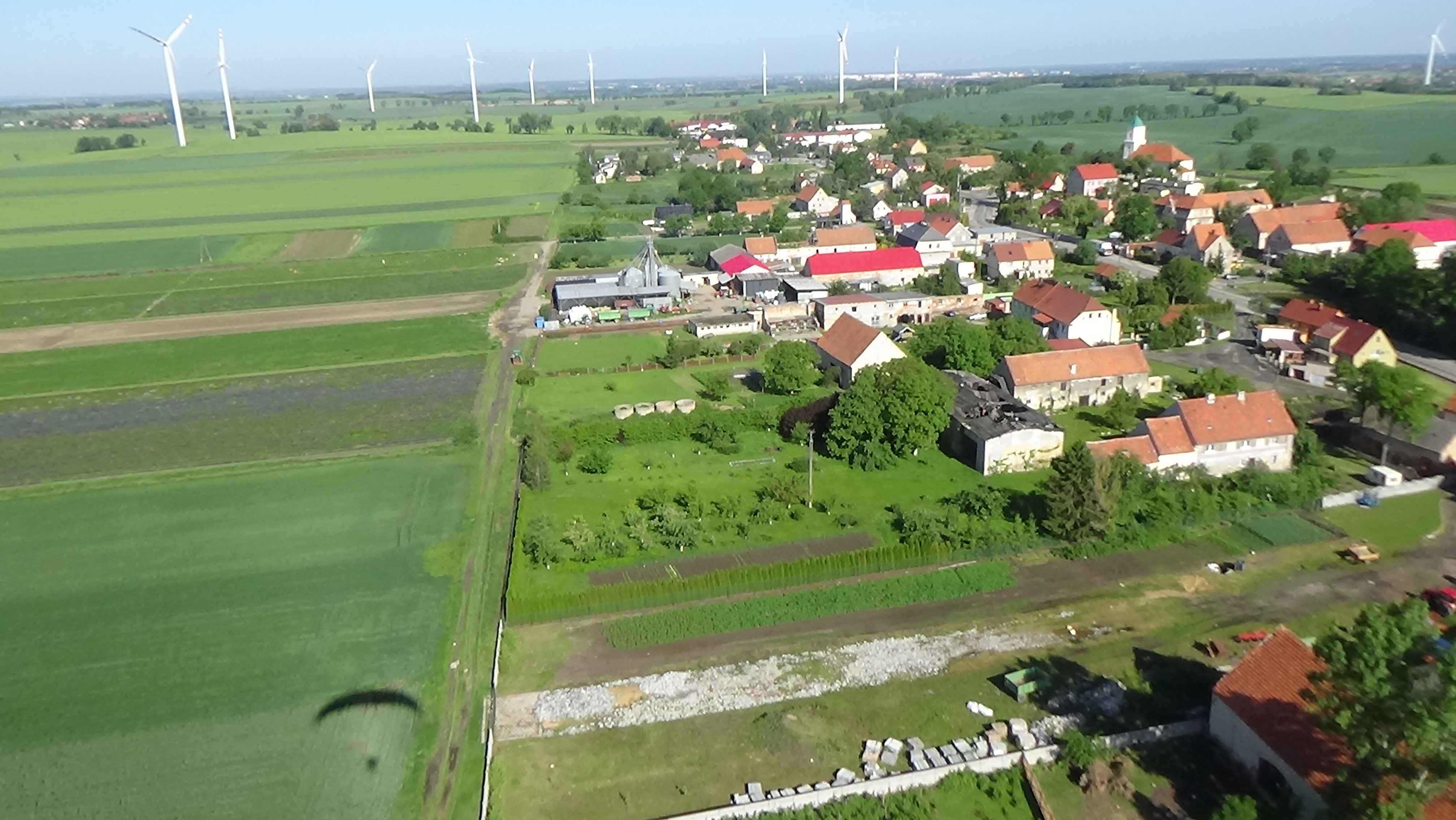 Taczalin z lotu ptaka. Zobacz jak wygląda wioska    
