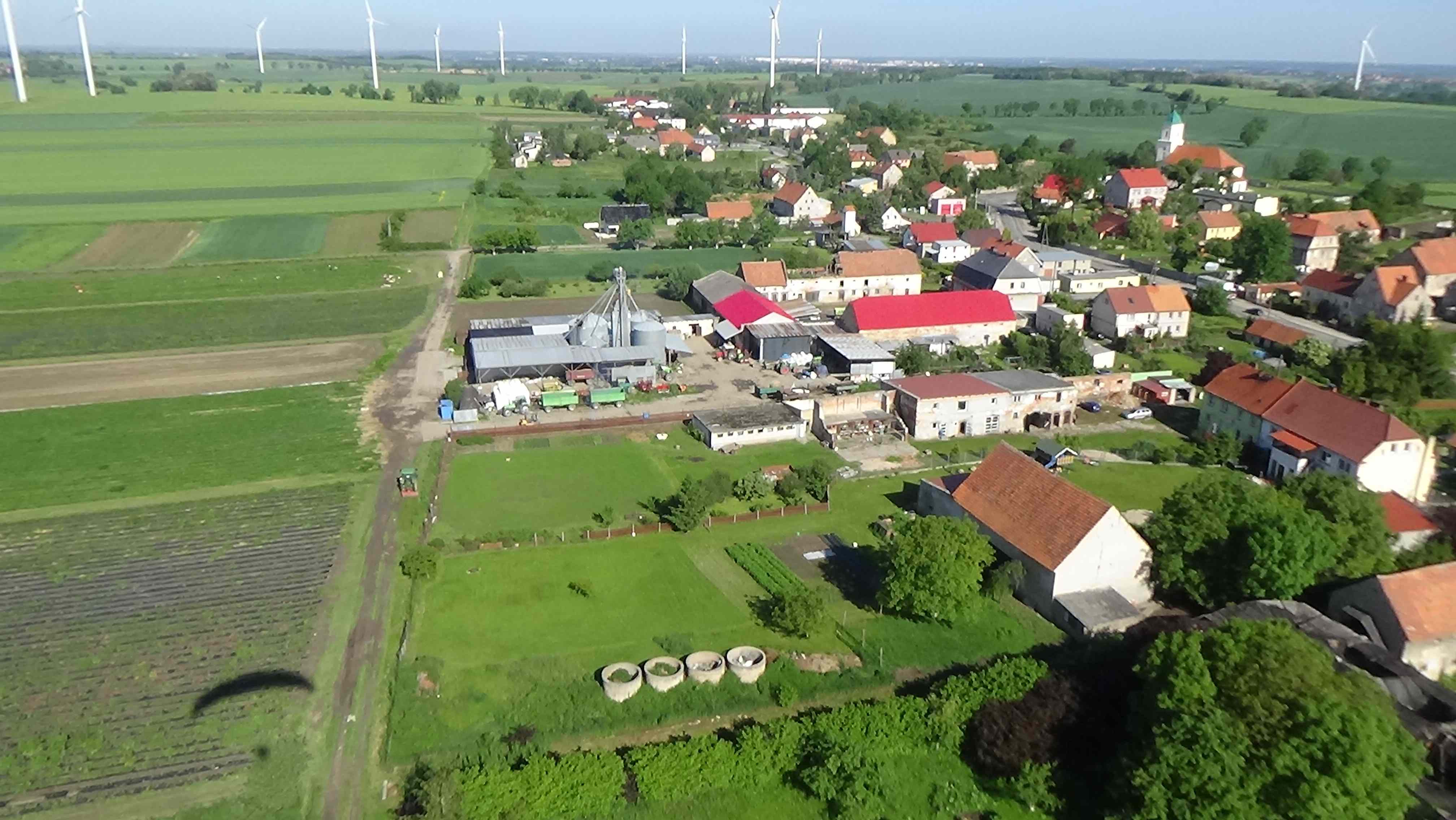 Taczalin z lotu ptaka. Zobacz jak wygląda wioska    
