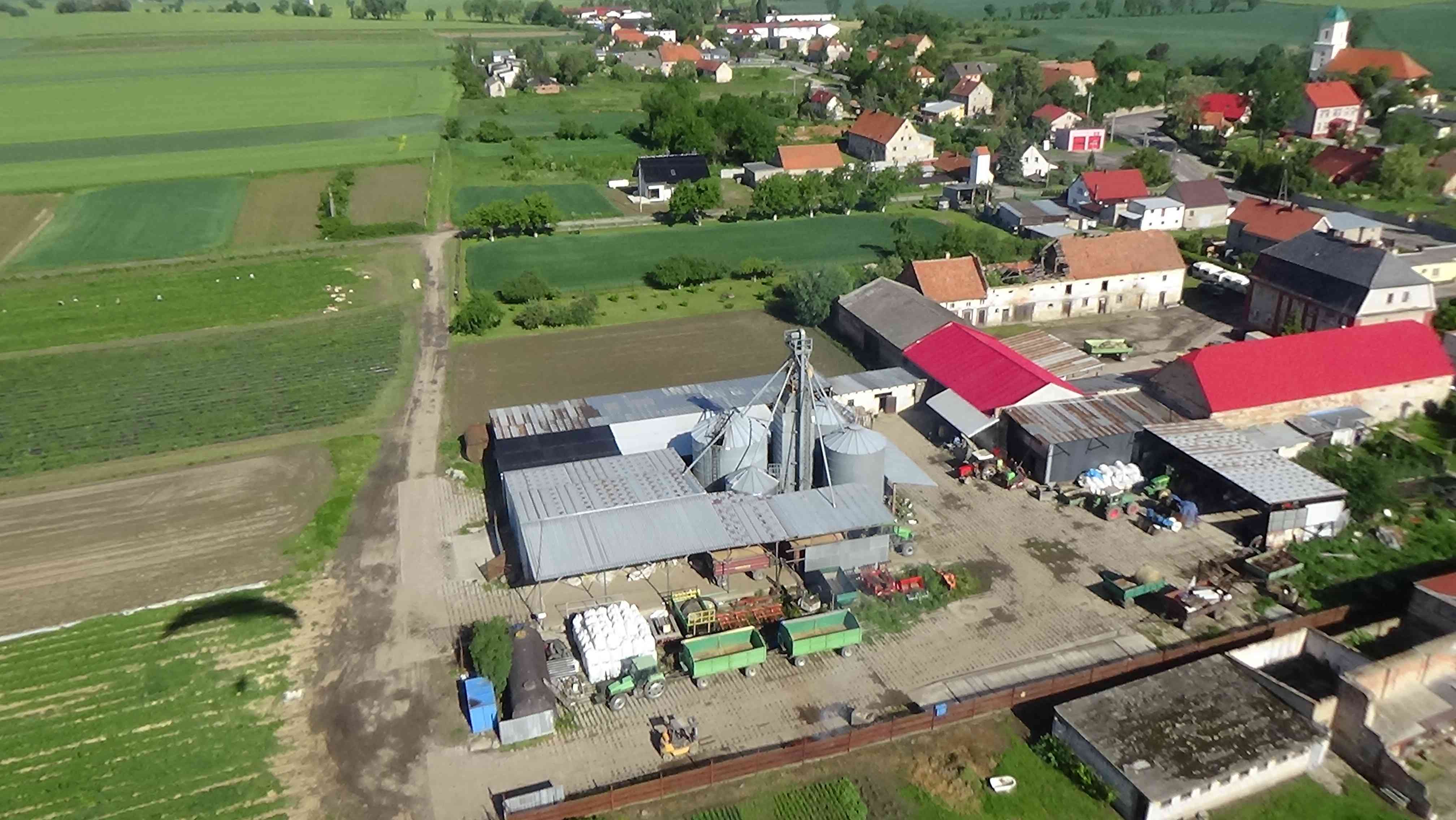 Taczalin z lotu ptaka. Zobacz jak wygląda wioska    
