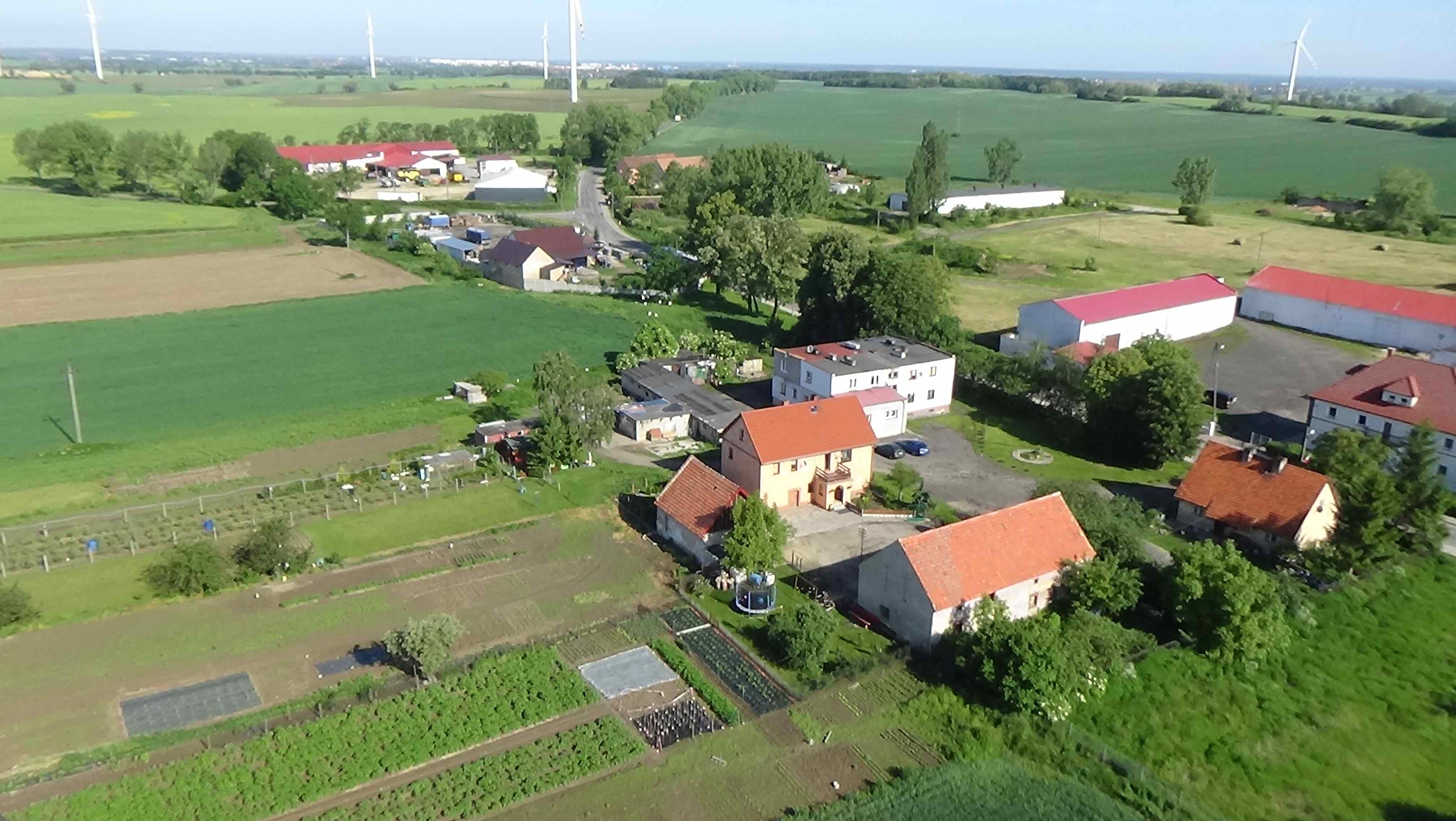 Taczalin z lotu ptaka. Zobacz jak wygląda wioska    

