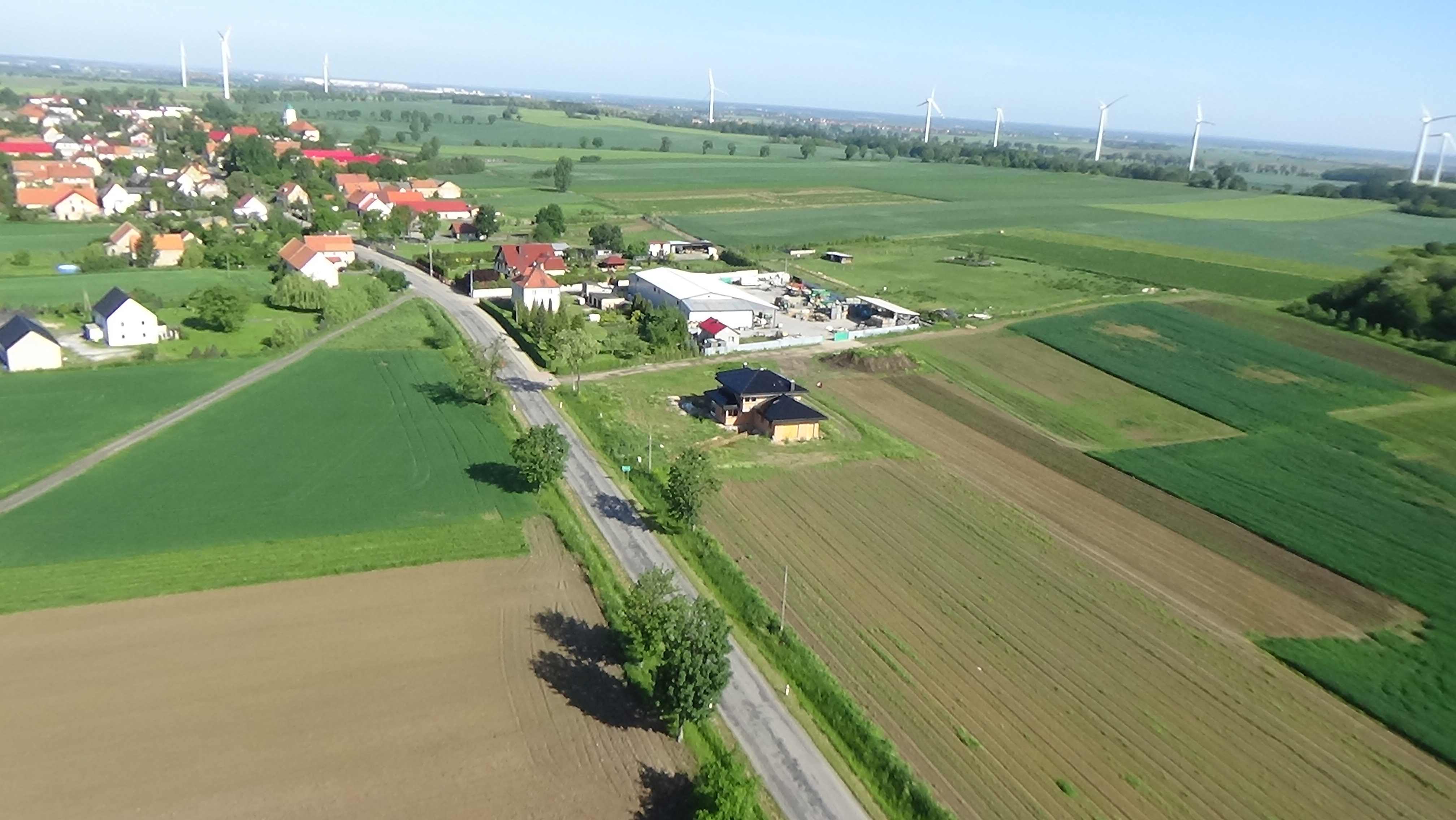 Taczalin z lotu ptaka. Zobacz jak wygląda wioska    

