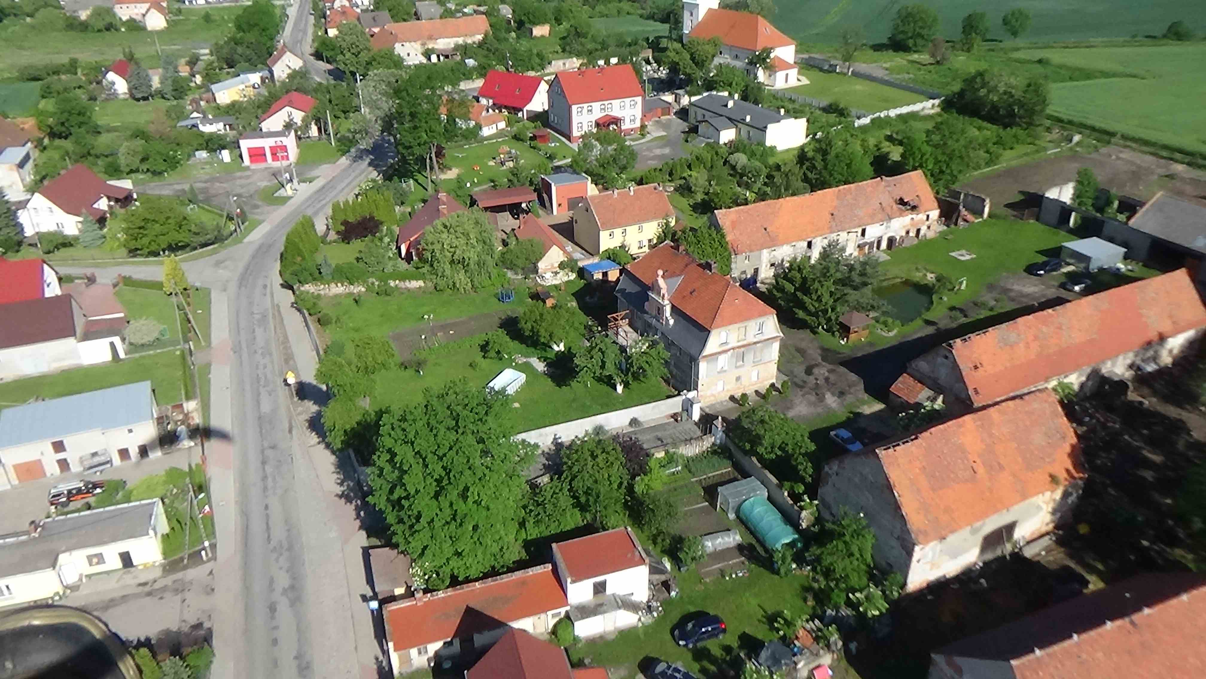 Taczalin z lotu ptaka. Zobacz jak wygląda wioska    
