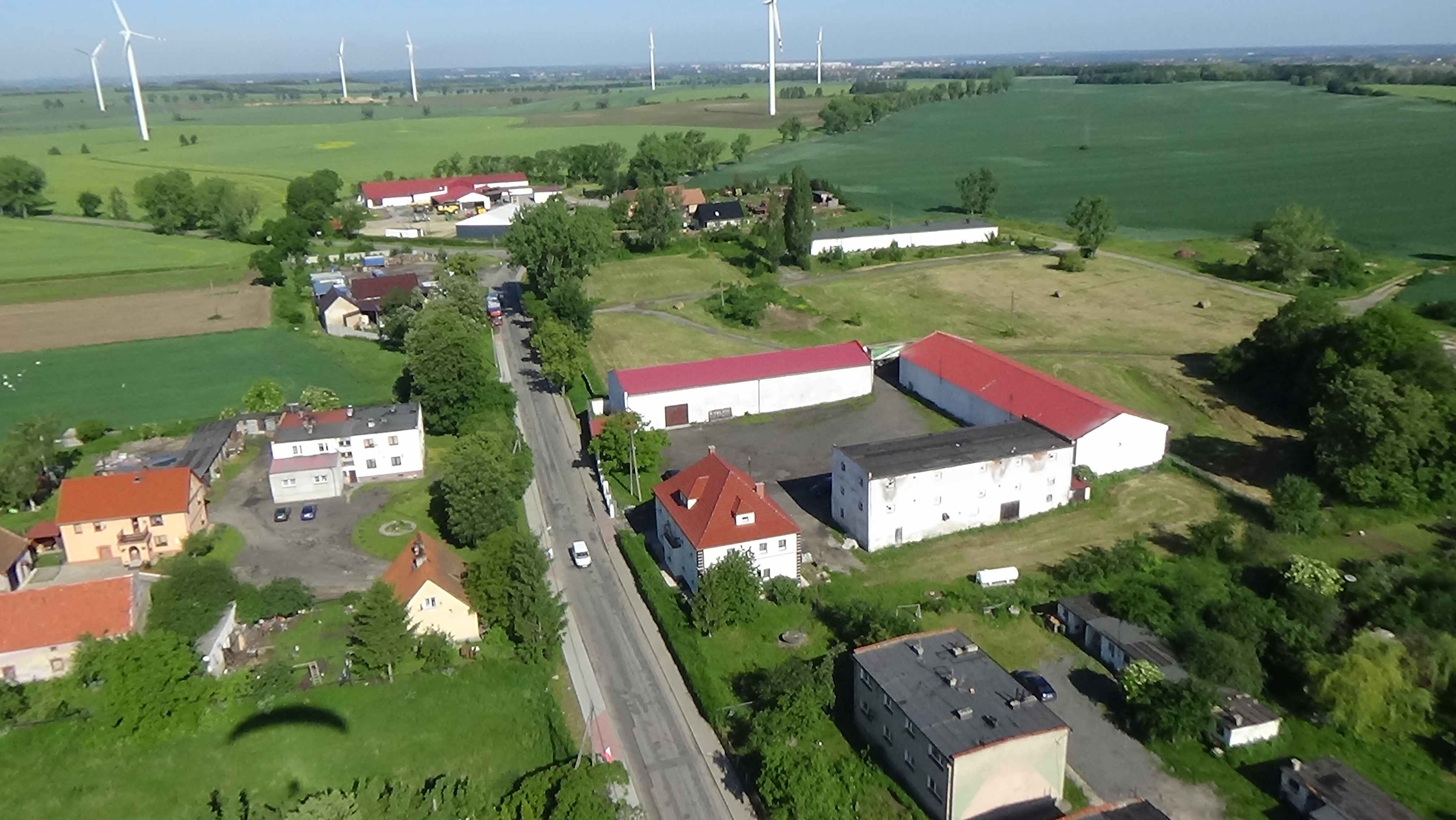 Taczalin z lotu ptaka. Zobacz jak wygląda wioska    

