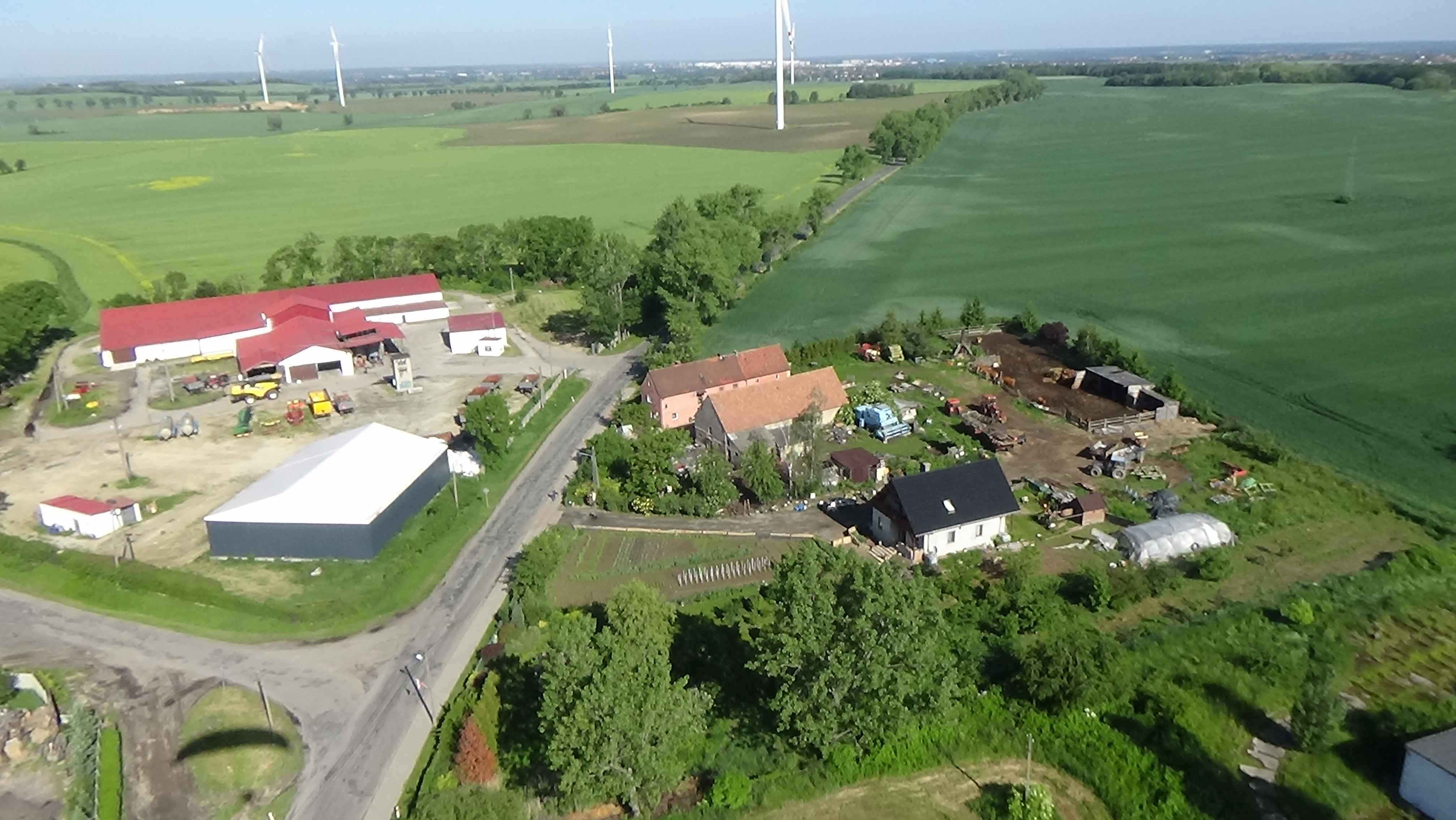 Taczalin z lotu ptaka. Zobacz jak wygląda wioska    
