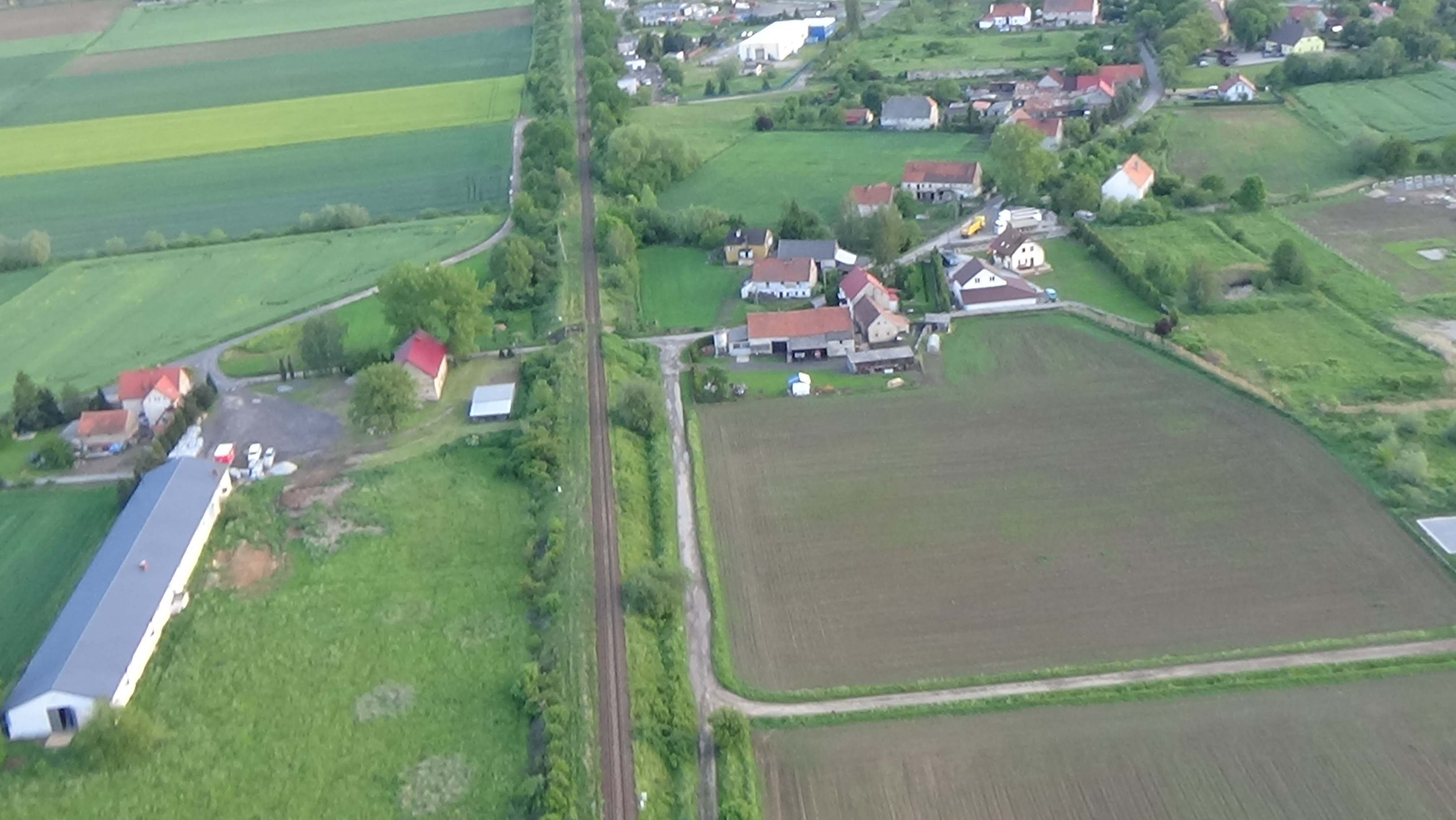 Nowa Wieś Legnicka z lotu ptaka. Zobacz jak wygląda wioska