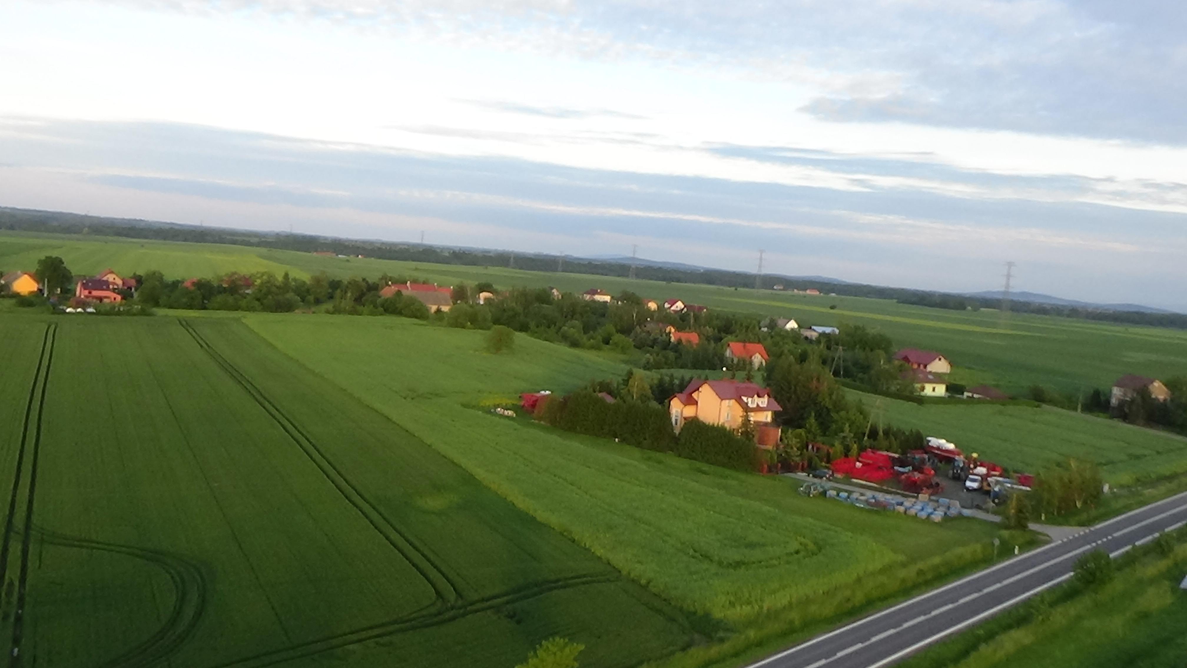 Mąkolice z lotu ptaka. Zobacz jak wygląda wioska      
