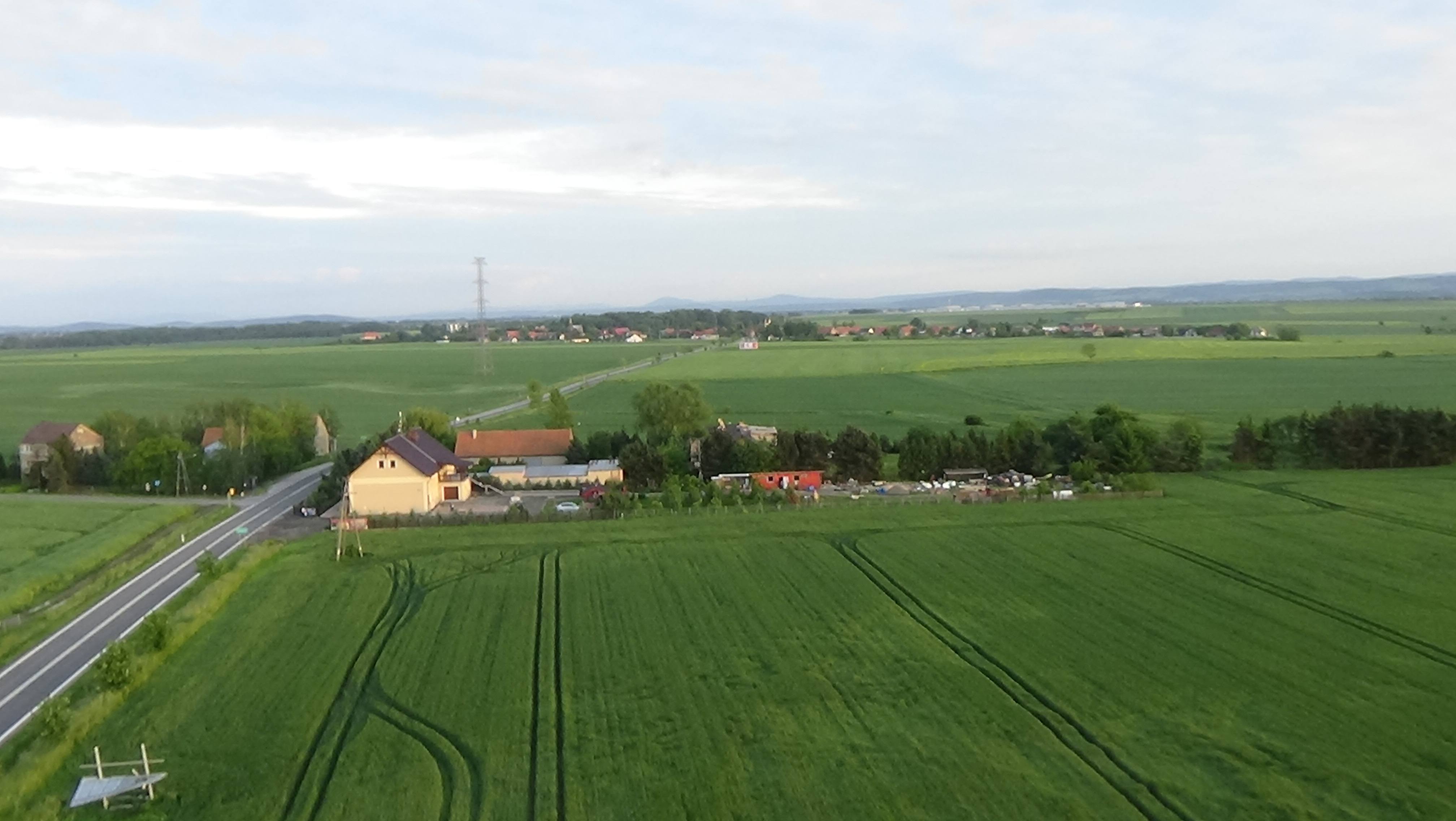 Mąkolice z lotu ptaka. Zobacz jak wygląda wioska      

