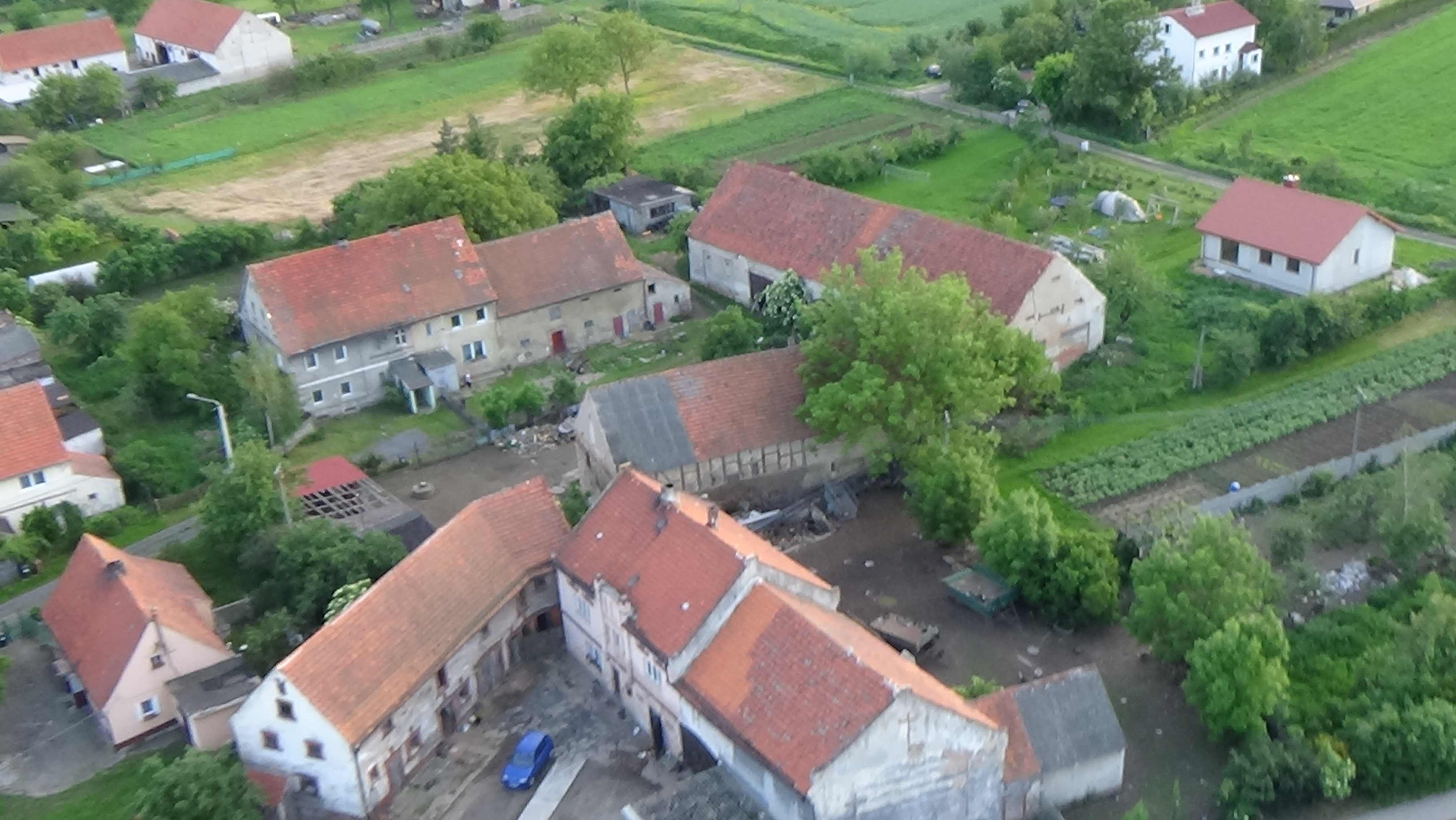 Nowa Wieś Legnicka z lotu ptaka. Zobacz jak wygląda wioska