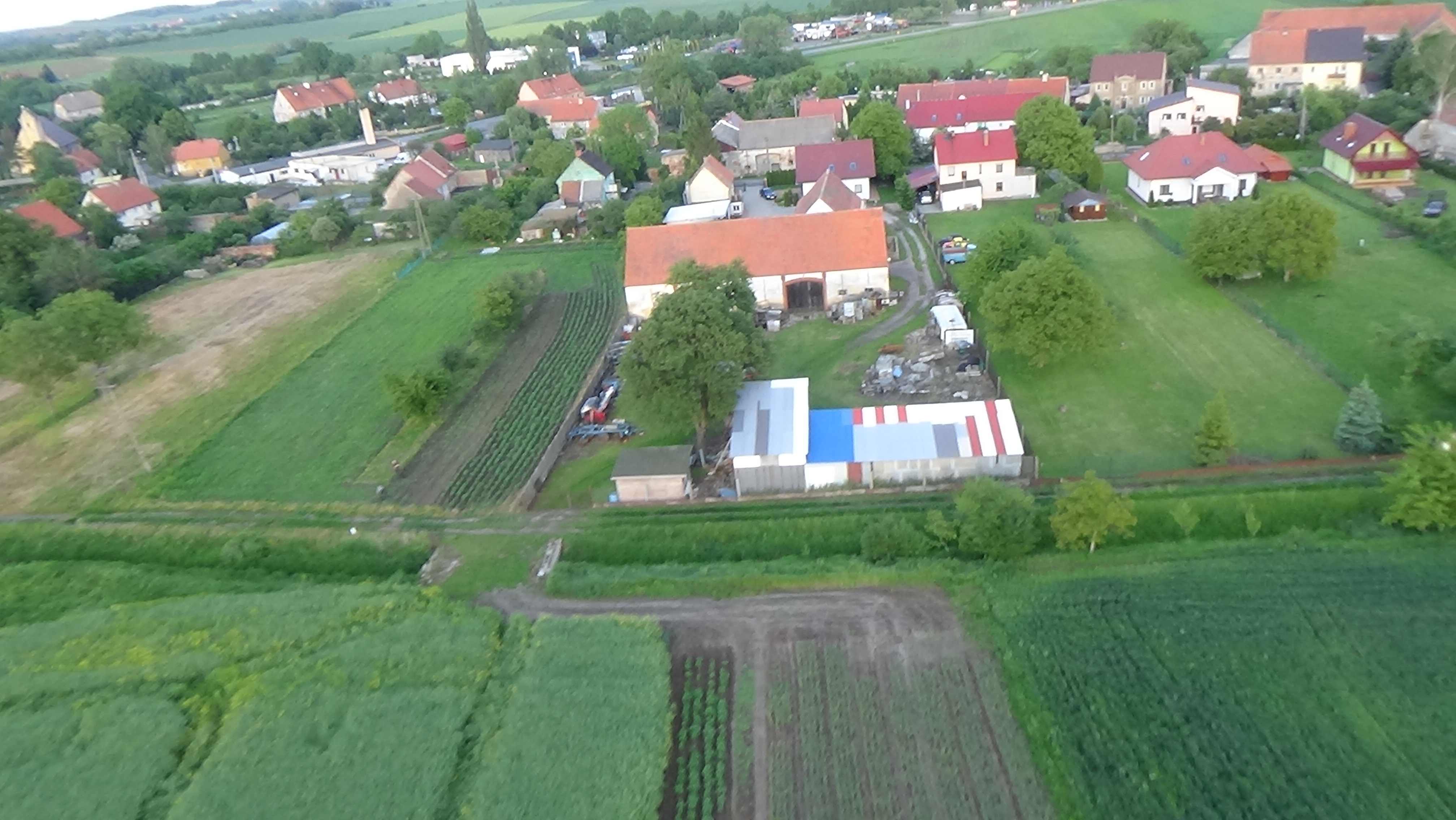 Nowa Wieś Legnicka z lotu ptaka. Zobacz jak wygląda wioska