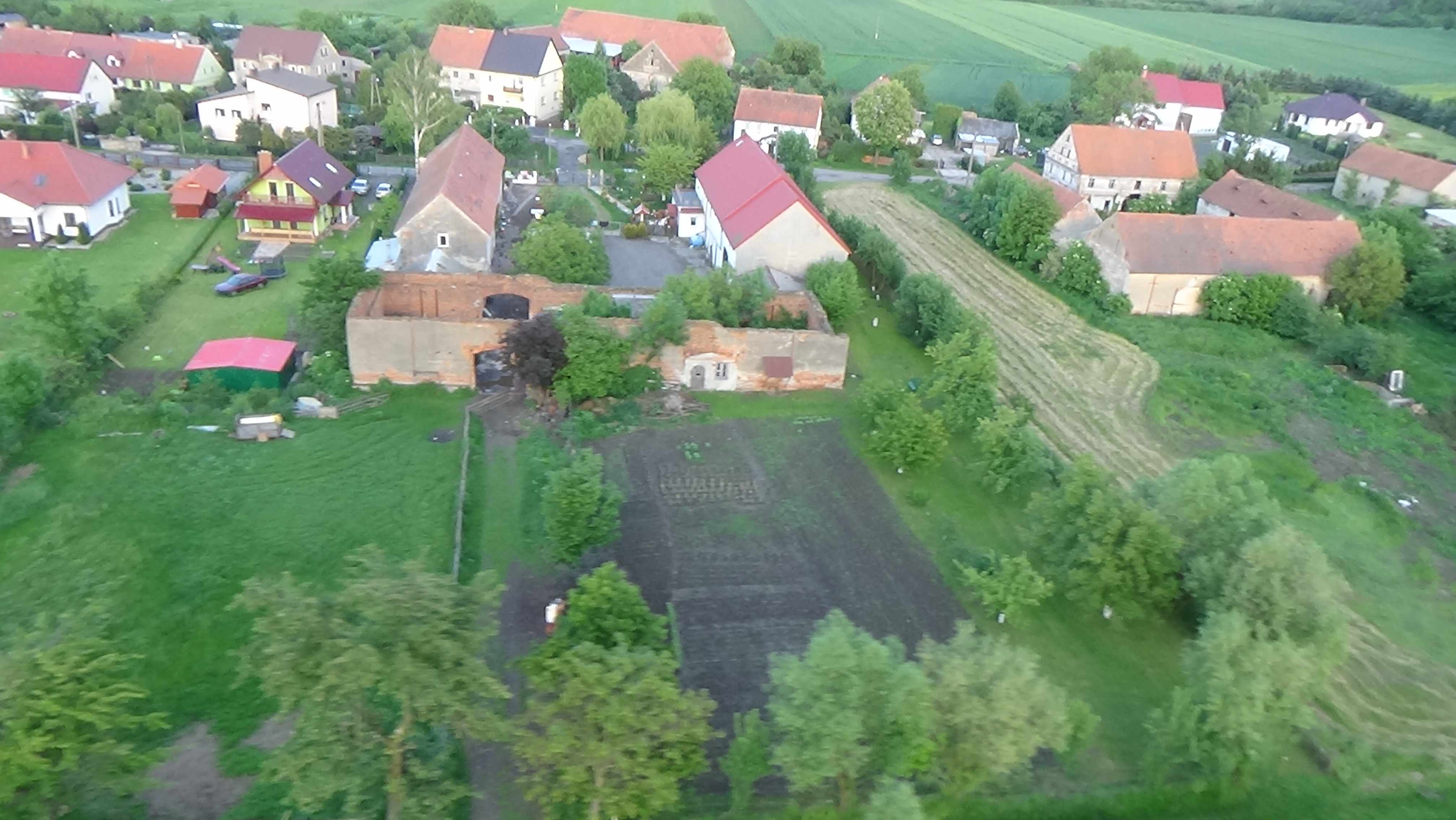 Nowa Wieś Legnicka z lotu ptaka. Zobacz jak wygląda wioska