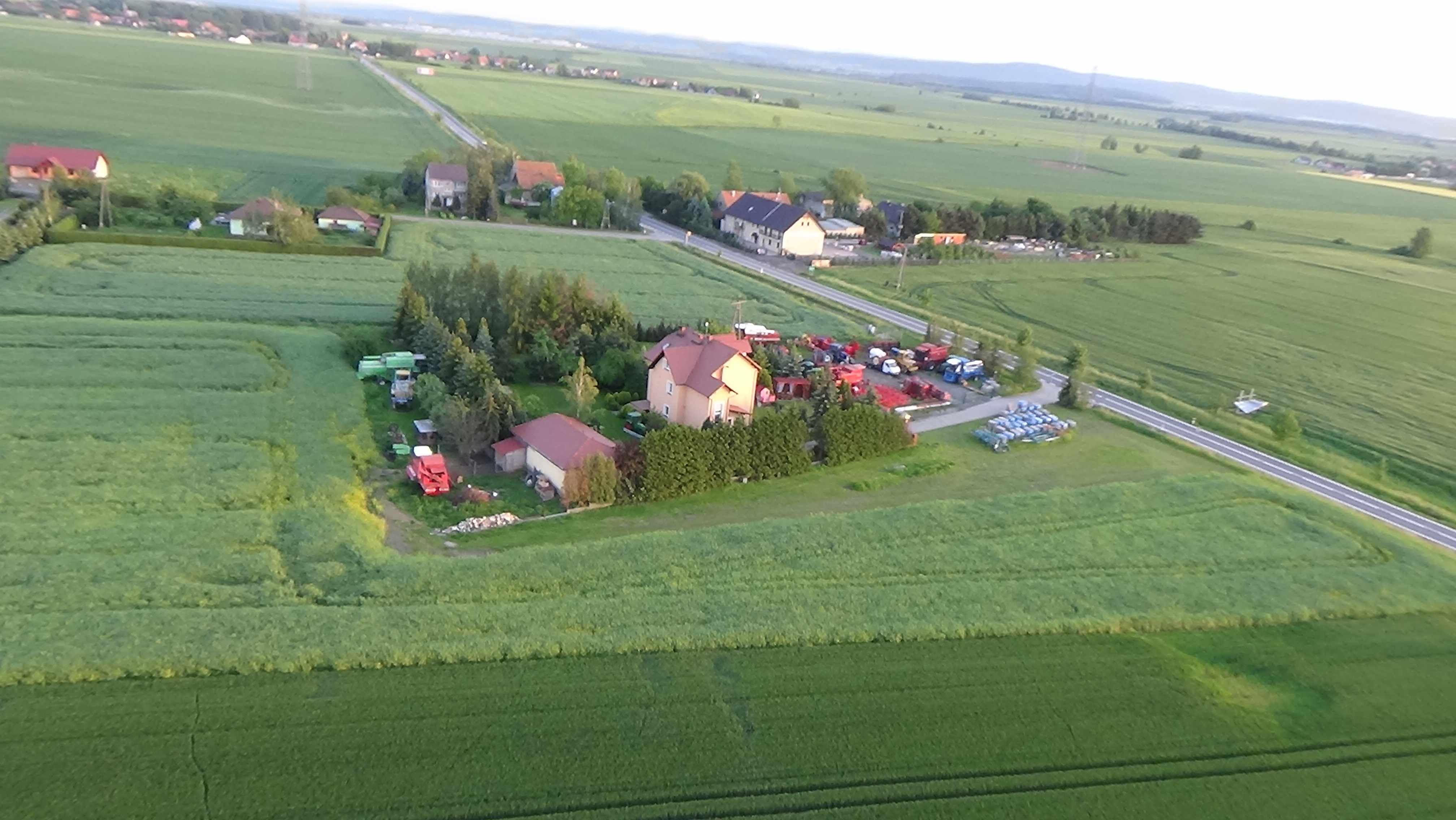 Mąkolice z lotu ptaka. Zobacz jak wygląda wioska      
