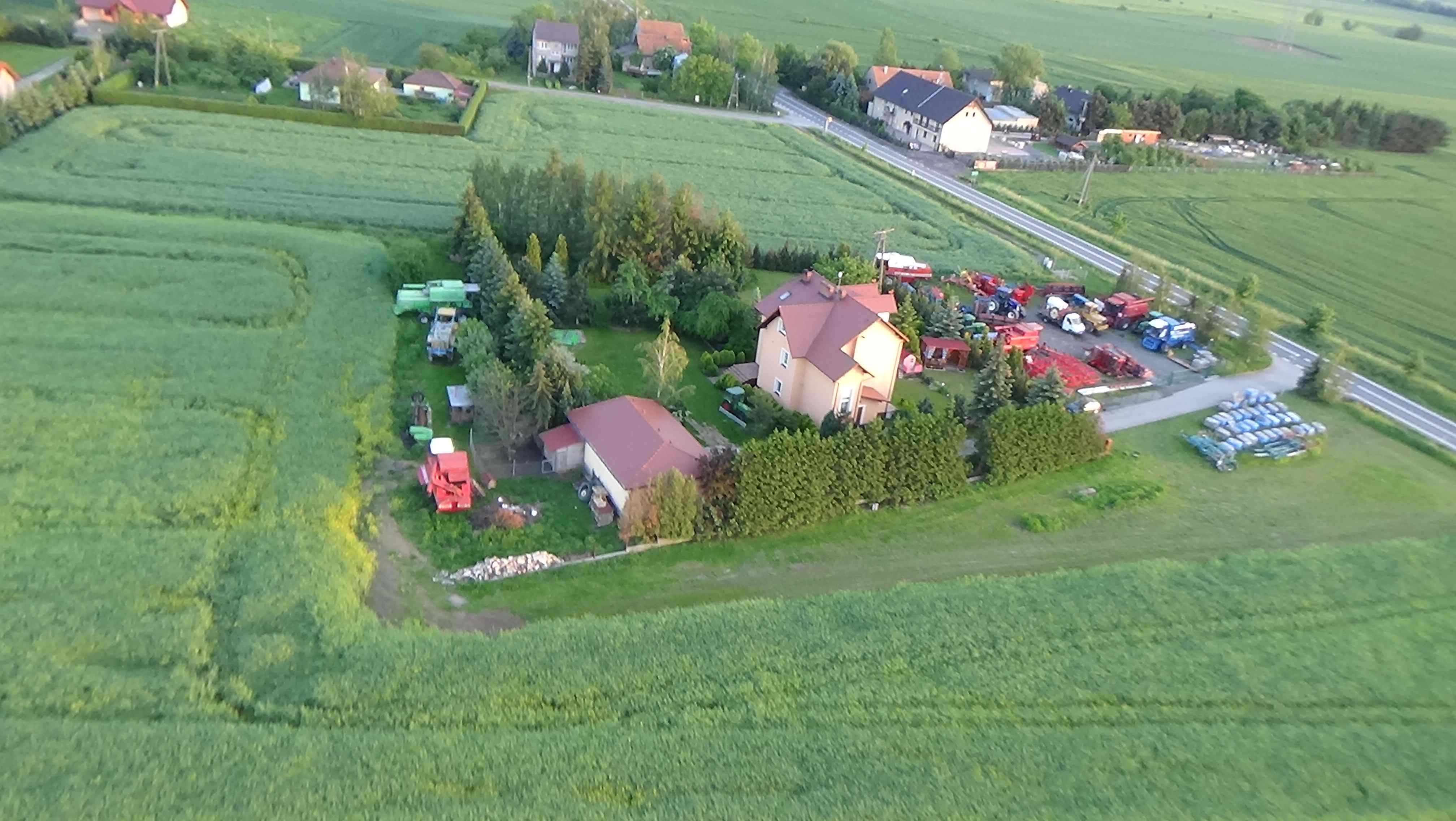 Mąkolice z lotu ptaka. Zobacz jak wygląda wioska      
