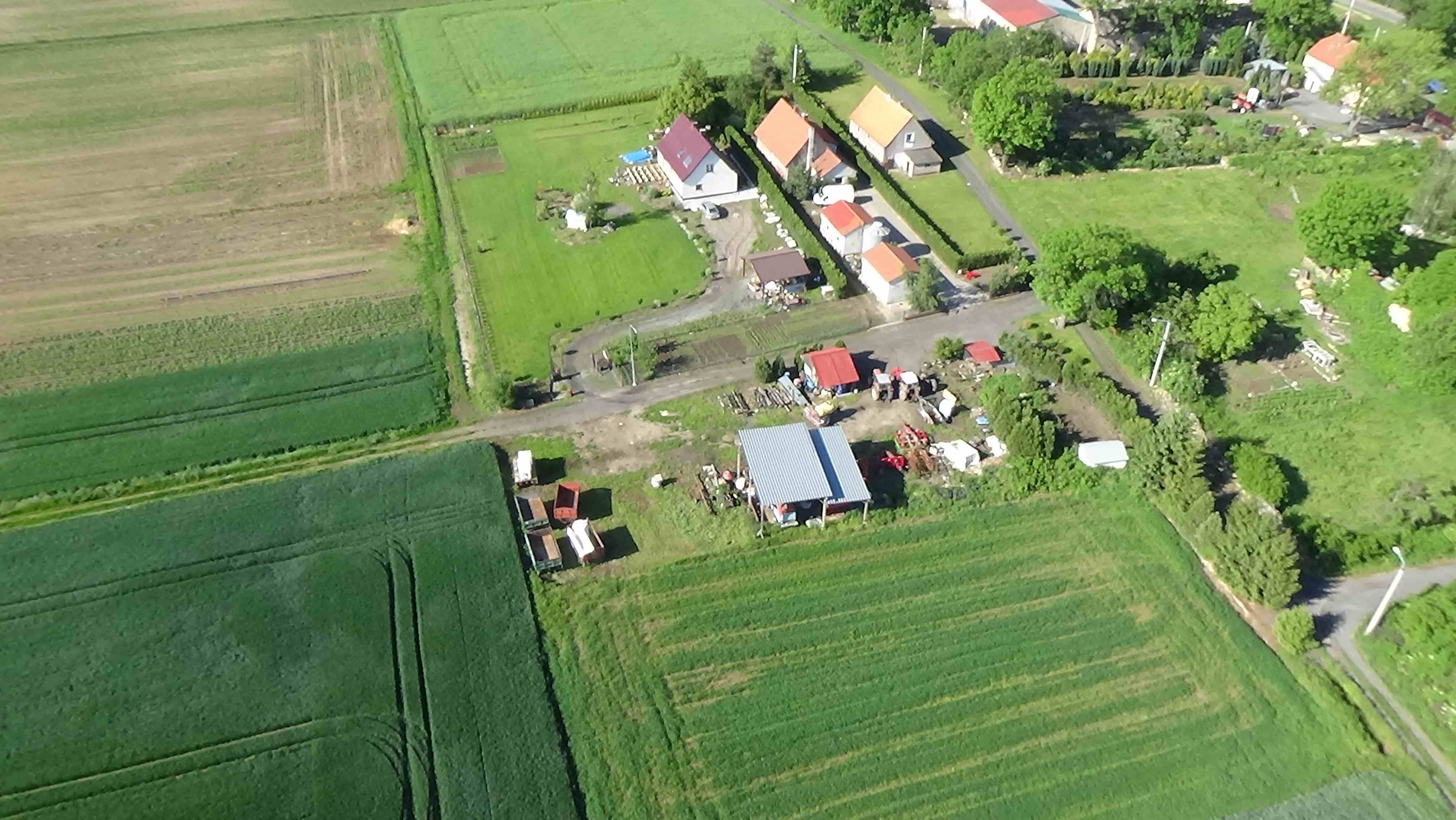 Mikołajowice z lotu ptaka. Zobacz jak wygląda wioska