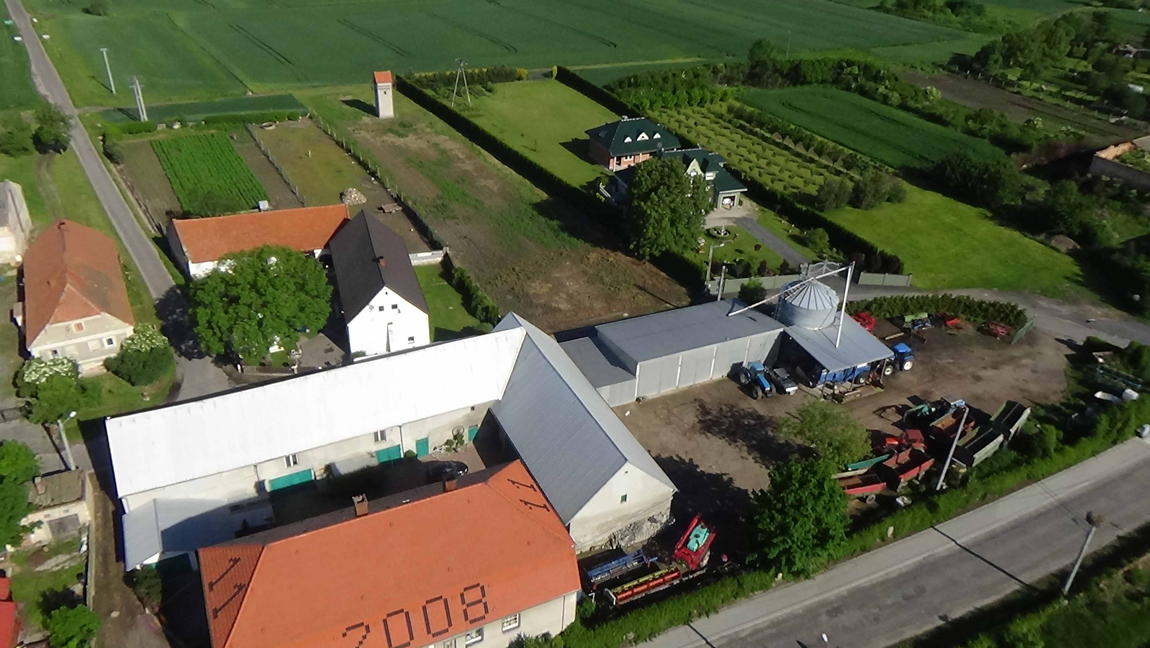 Mikołajowice z lotu ptaka. Zobacz jak wygląda wioska