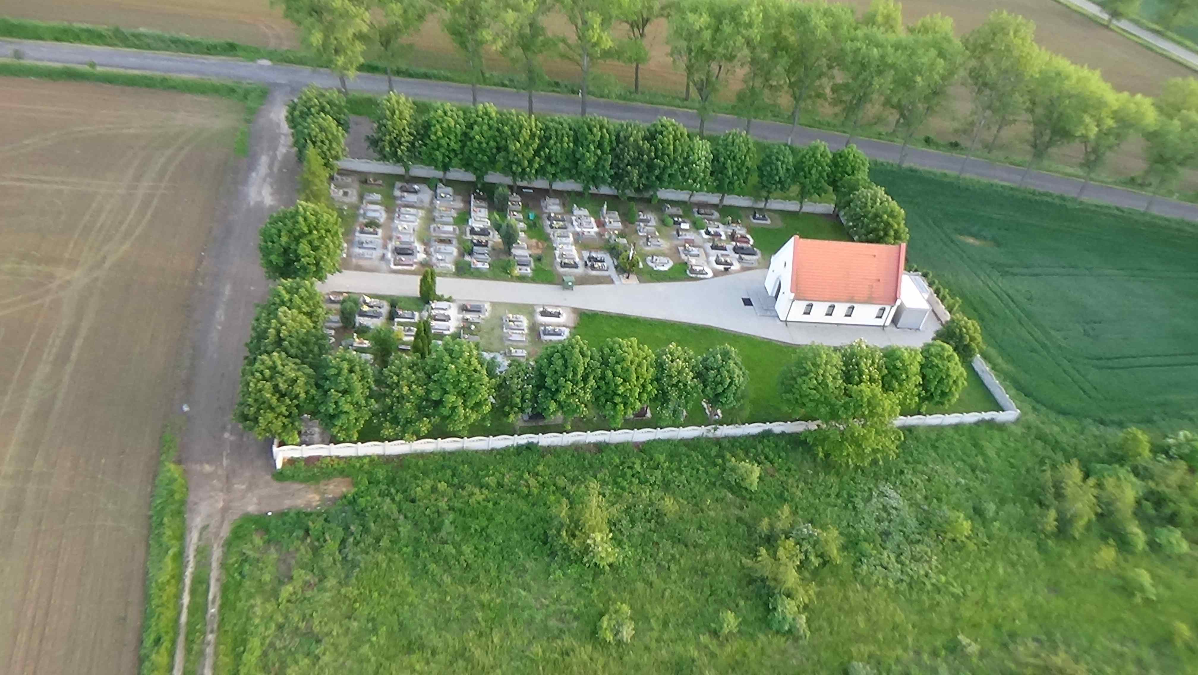 Nowa Wieś Legnicka z lotu ptaka. Zobacz jak wygląda wioska