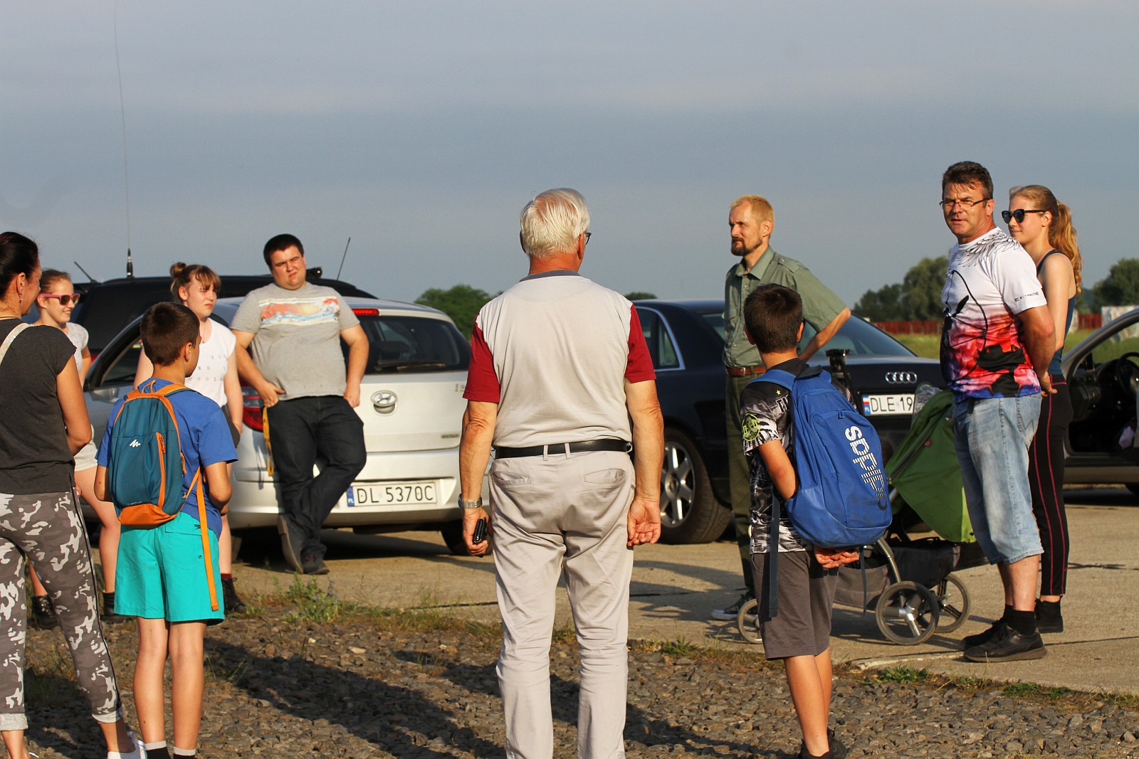 Zajęcia z legnickim pilotem „AnTonio” na lotnisku