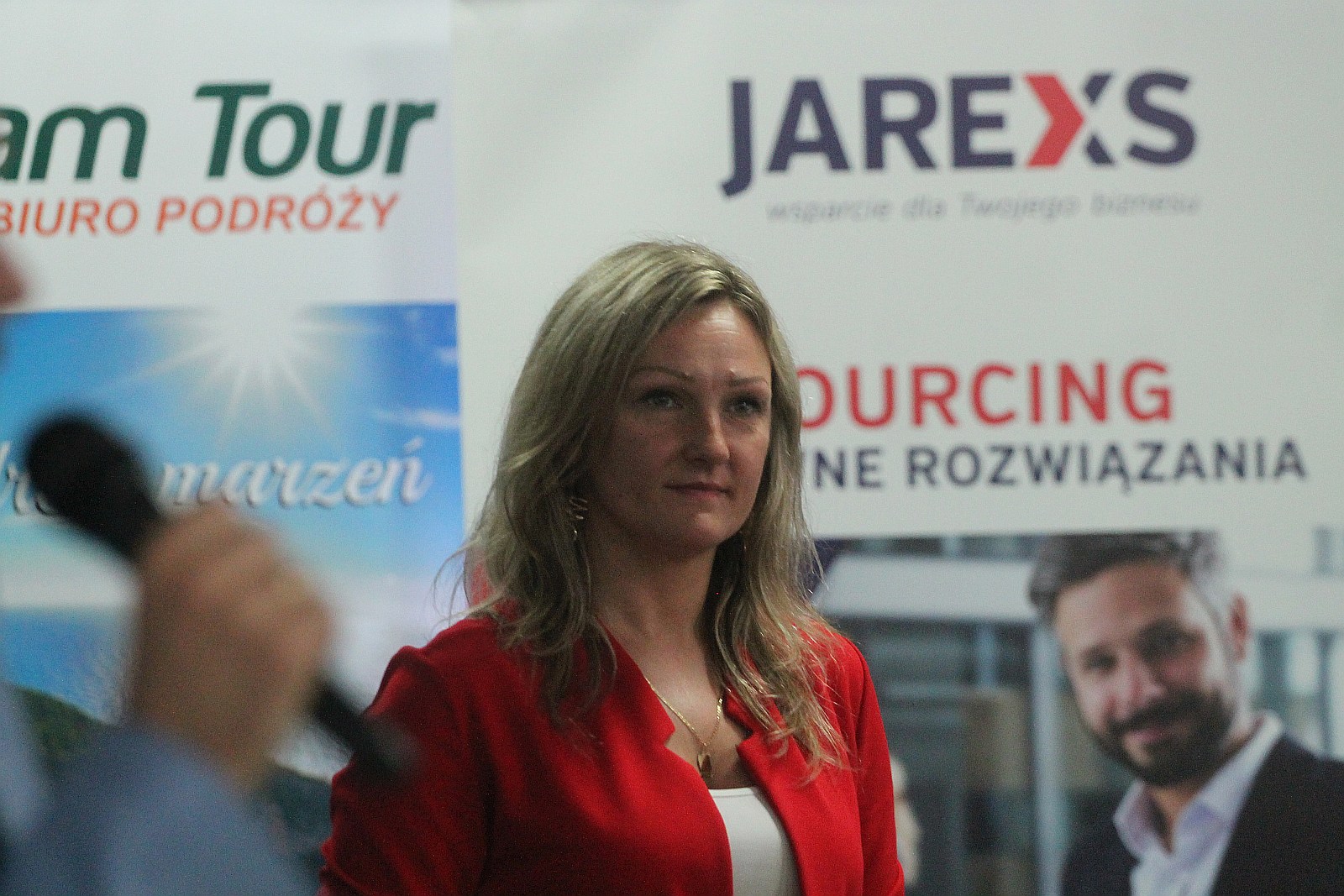 Spotkanie biznesowe - rozdanie certyfikatów