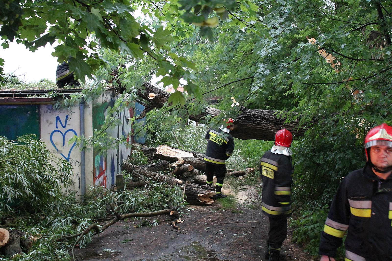 Tak wyglądają Legnica i Krotoszyce po sobotniej burzy