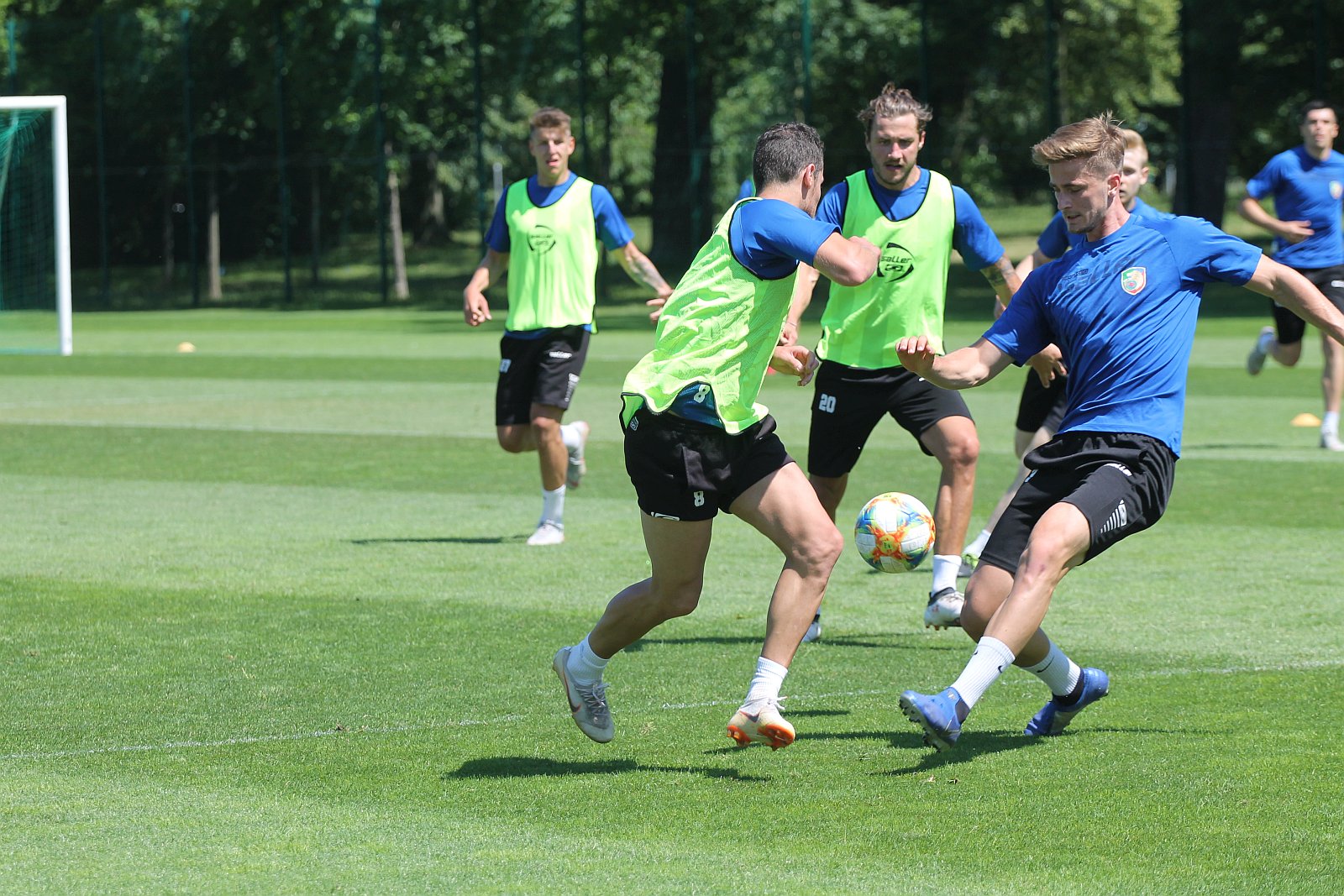 Pierwszy trening Miedzi Legnica po przerwie urlopowej