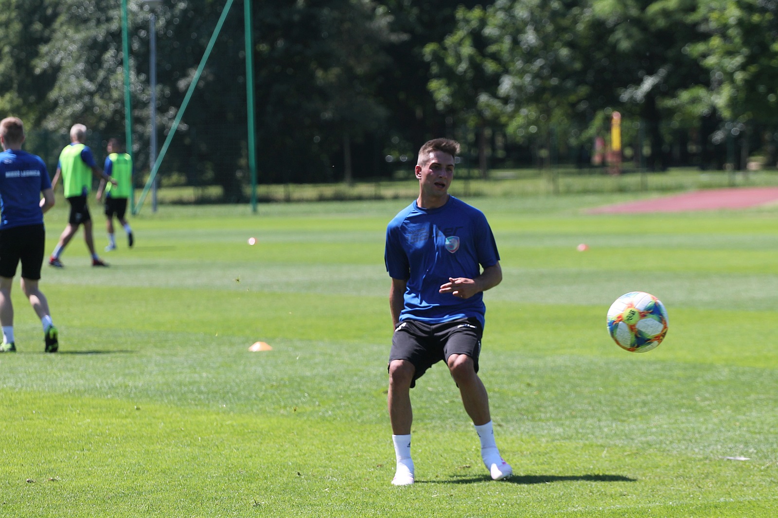 Pierwszy trening Miedzi Legnica po przerwie urlopowej