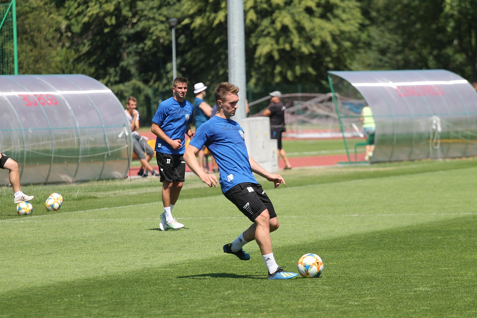 Pierwszy trening Miedzi Legnica po przerwie urlopowej