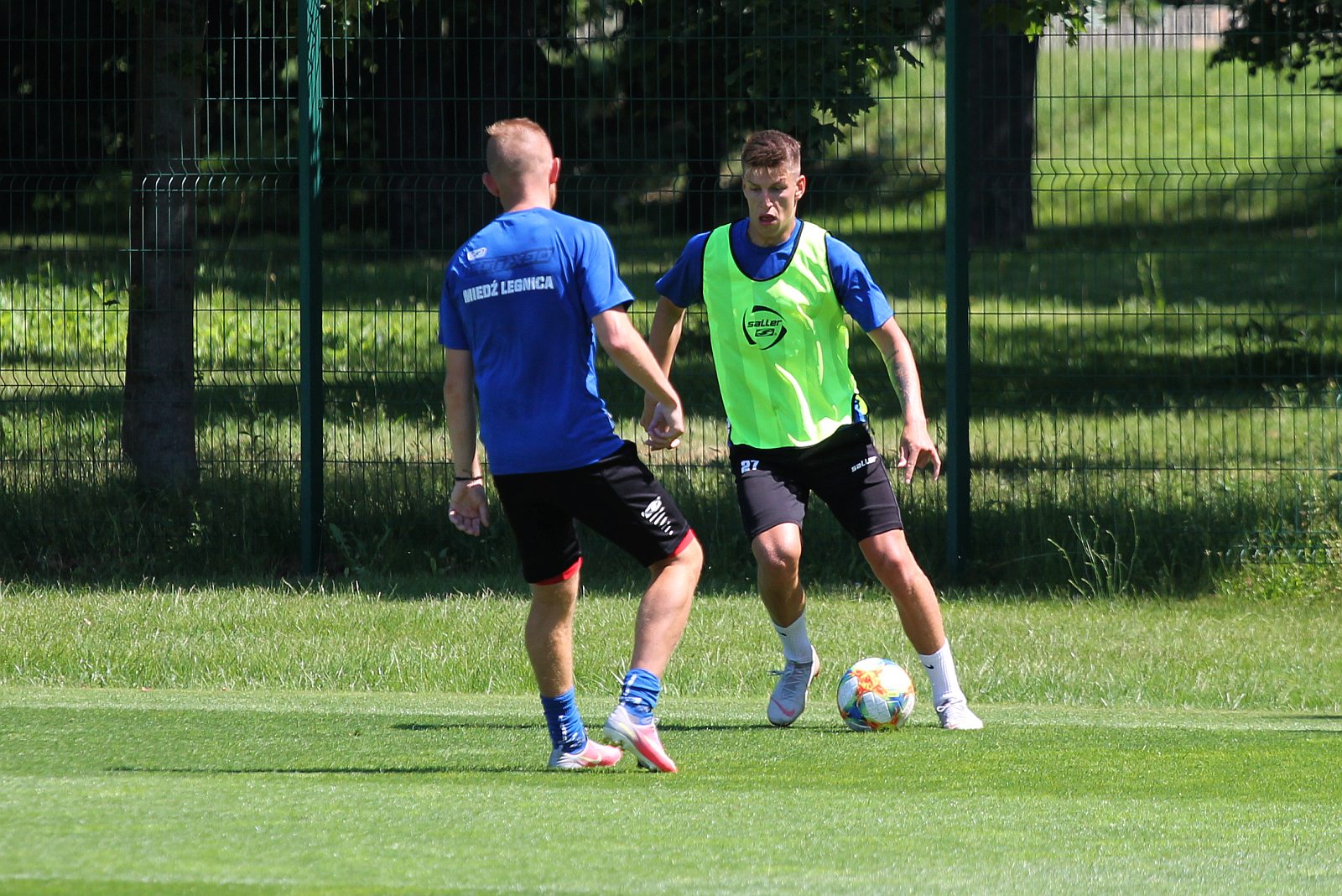 Pierwszy trening Miedzi Legnica po przerwie urlopowej