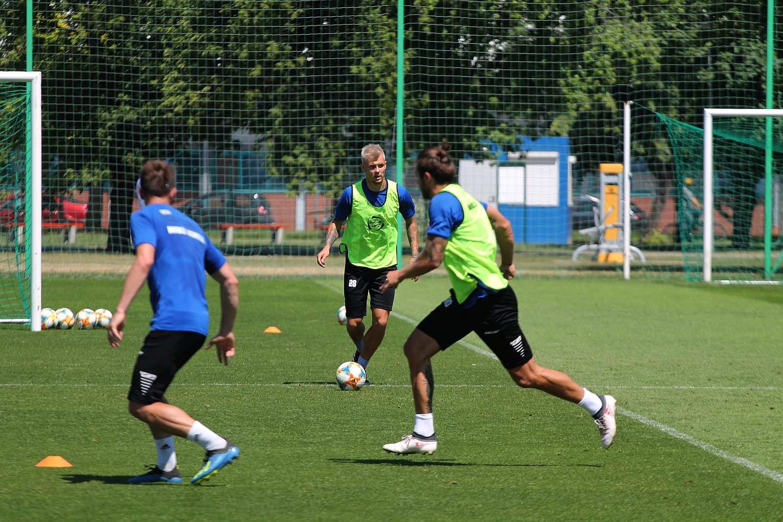 Pierwszy trening Miedzi Legnica po przerwie urlopowej