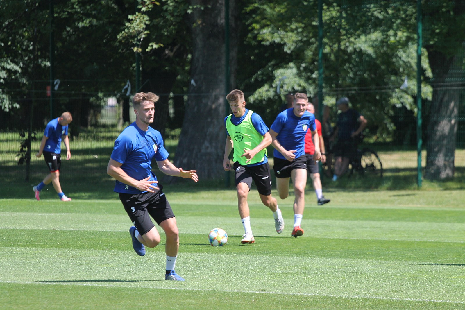 Pierwszy trening Miedzi Legnica po przerwie urlopowej
