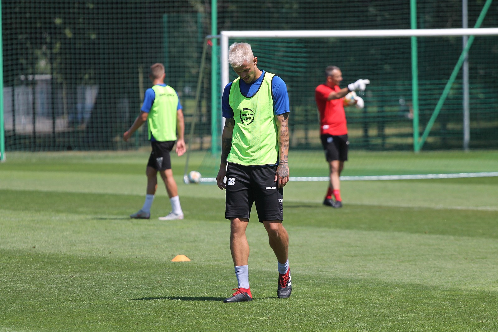 Pierwszy trening Miedzi Legnica po przerwie urlopowej