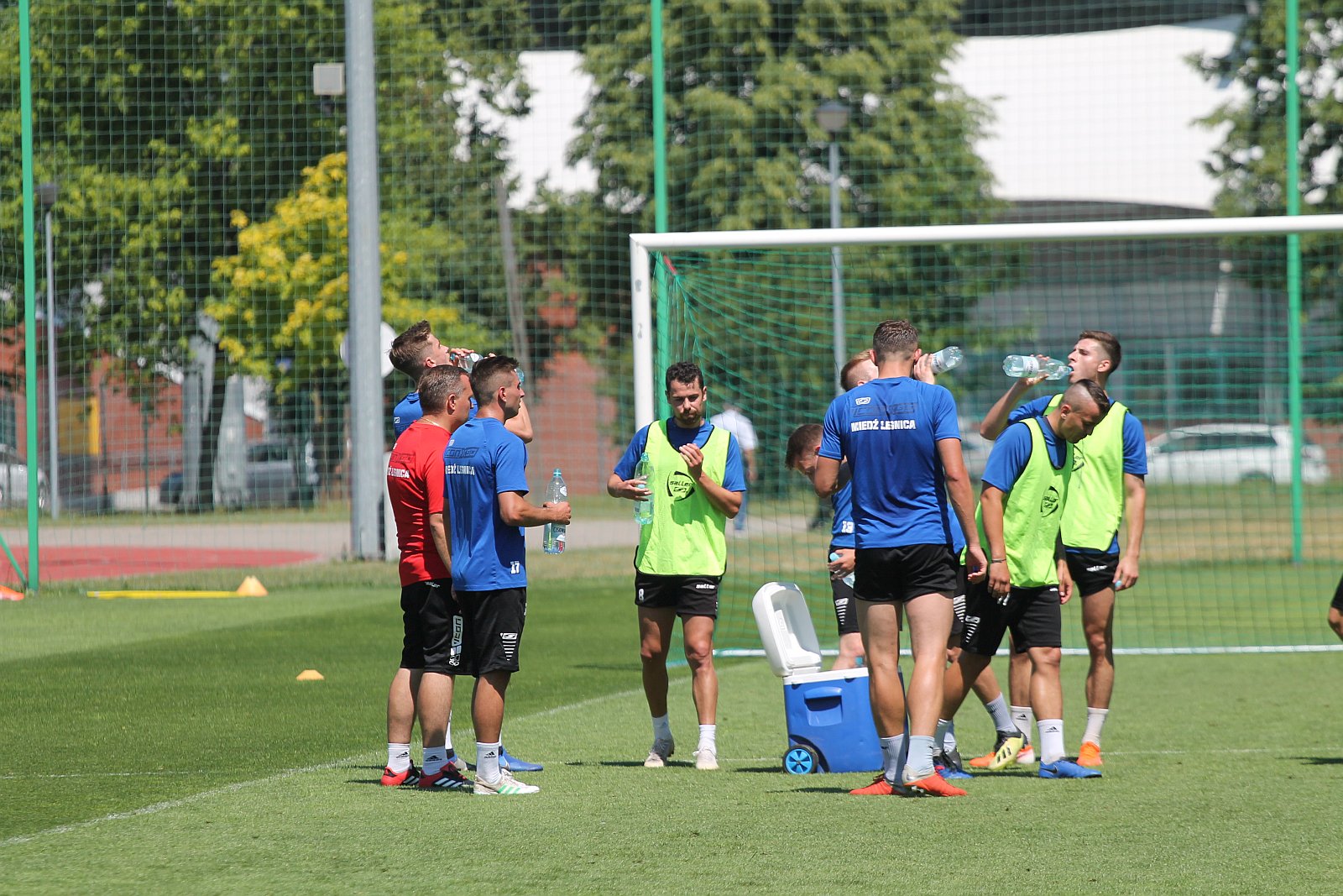 Pierwszy trening Miedzi Legnica po przerwie urlopowej