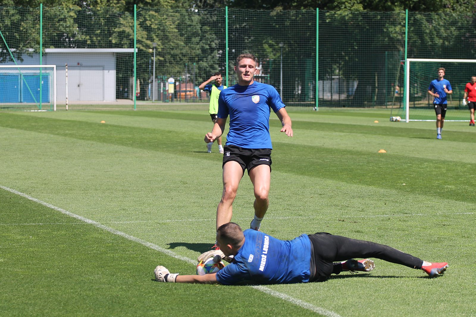 Pierwszy trening Miedzi Legnica po przerwie urlopowej