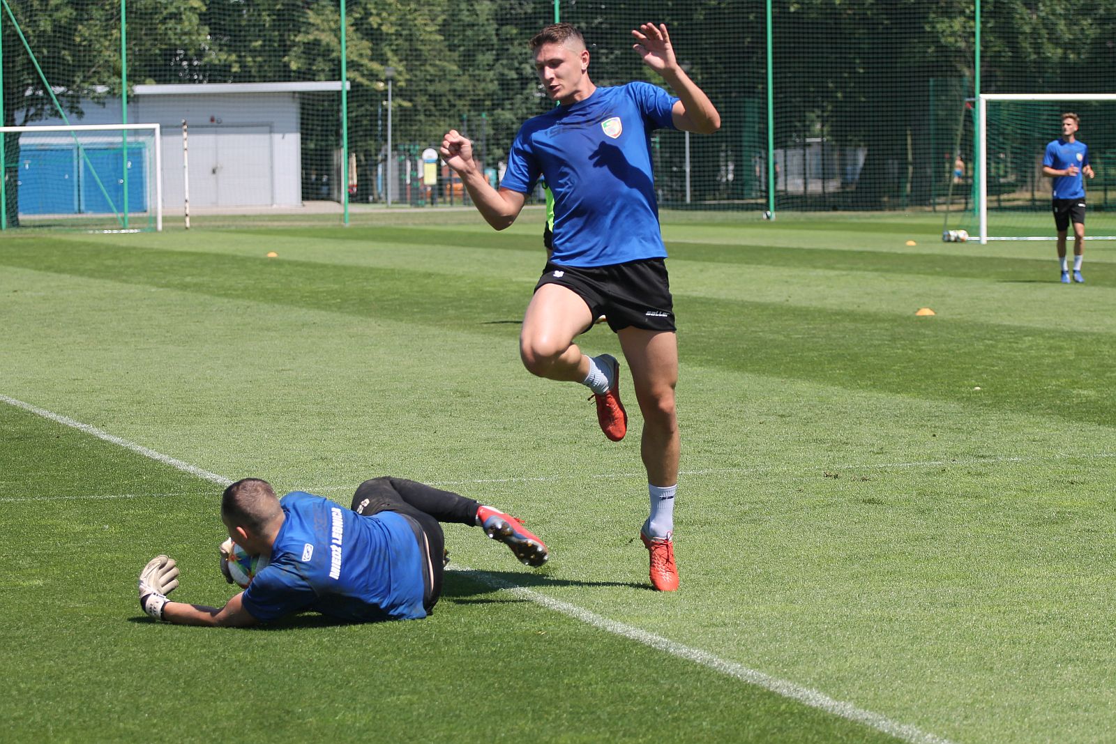 Pierwszy trening Miedzi Legnica po przerwie urlopowej