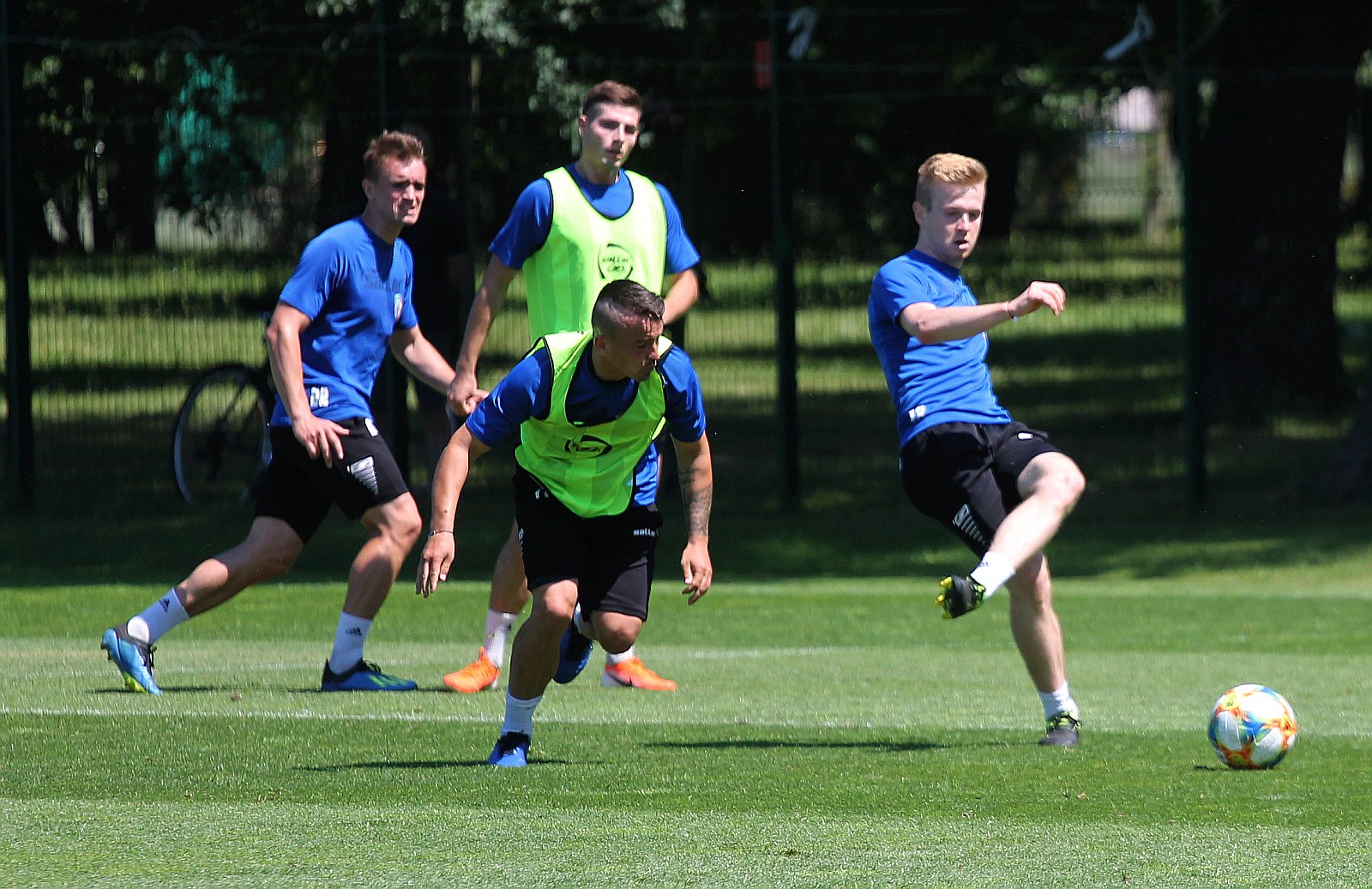 Pierwszy trening Miedzi Legnica po przerwie urlopowej