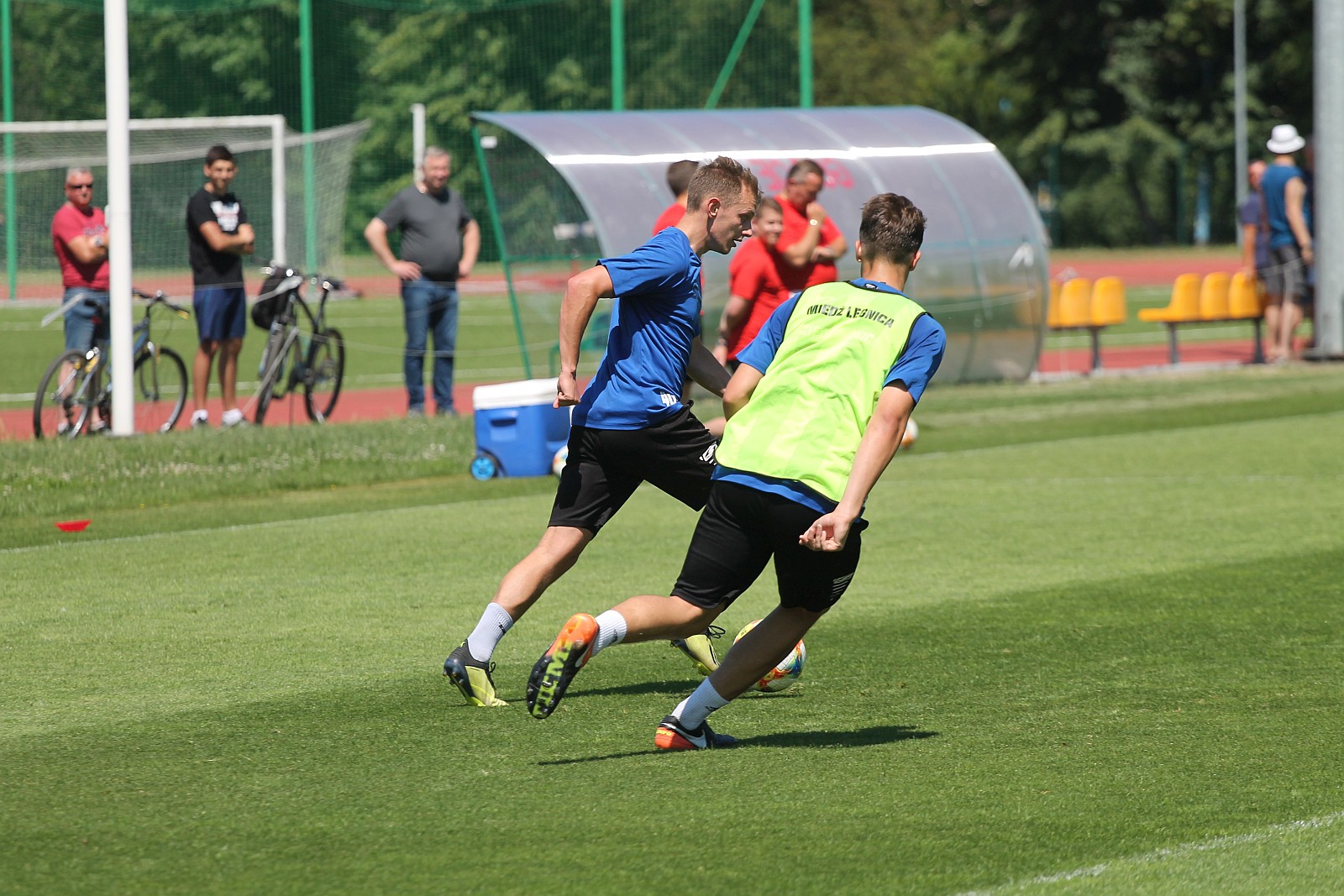 Pierwszy trening Miedzi Legnica po przerwie urlopowej