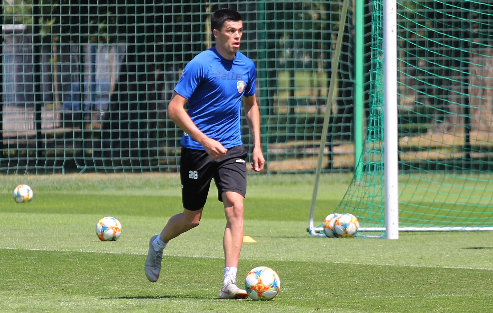 Pierwszy trening Miedzi Legnica po przerwie urlopowej