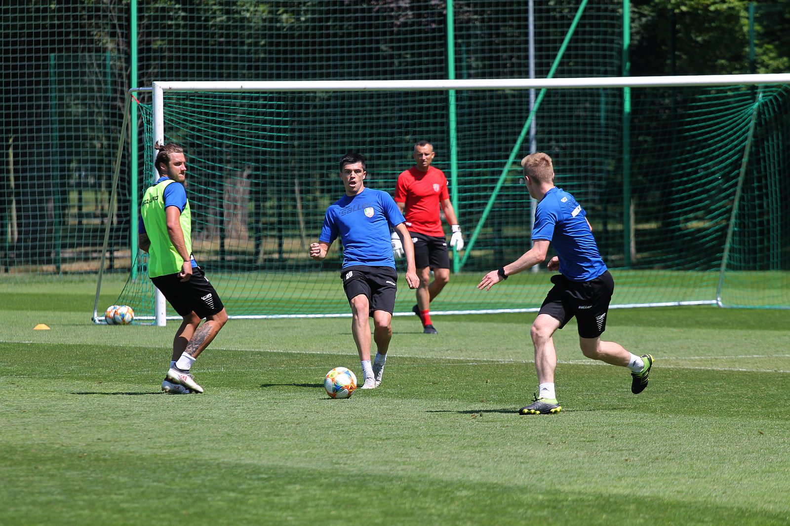 Pierwszy trening Miedzi Legnica po przerwie urlopowej