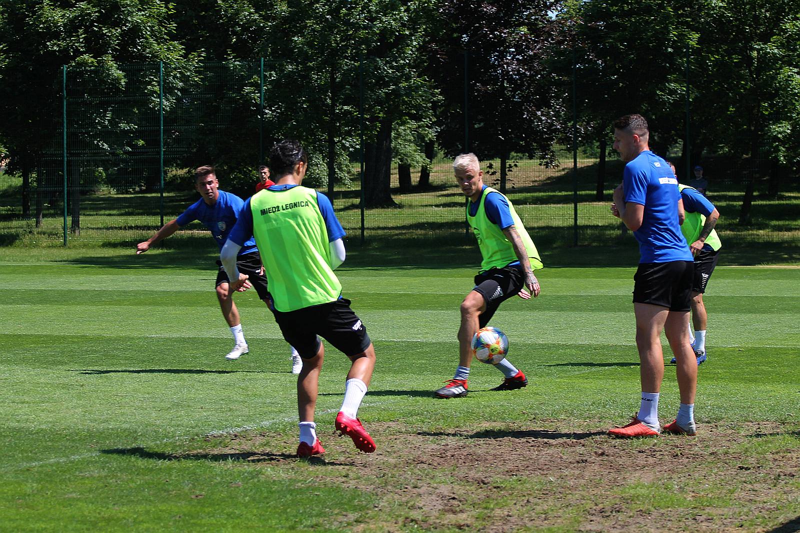 Pierwszy trening Miedzi Legnica po przerwie urlopowej